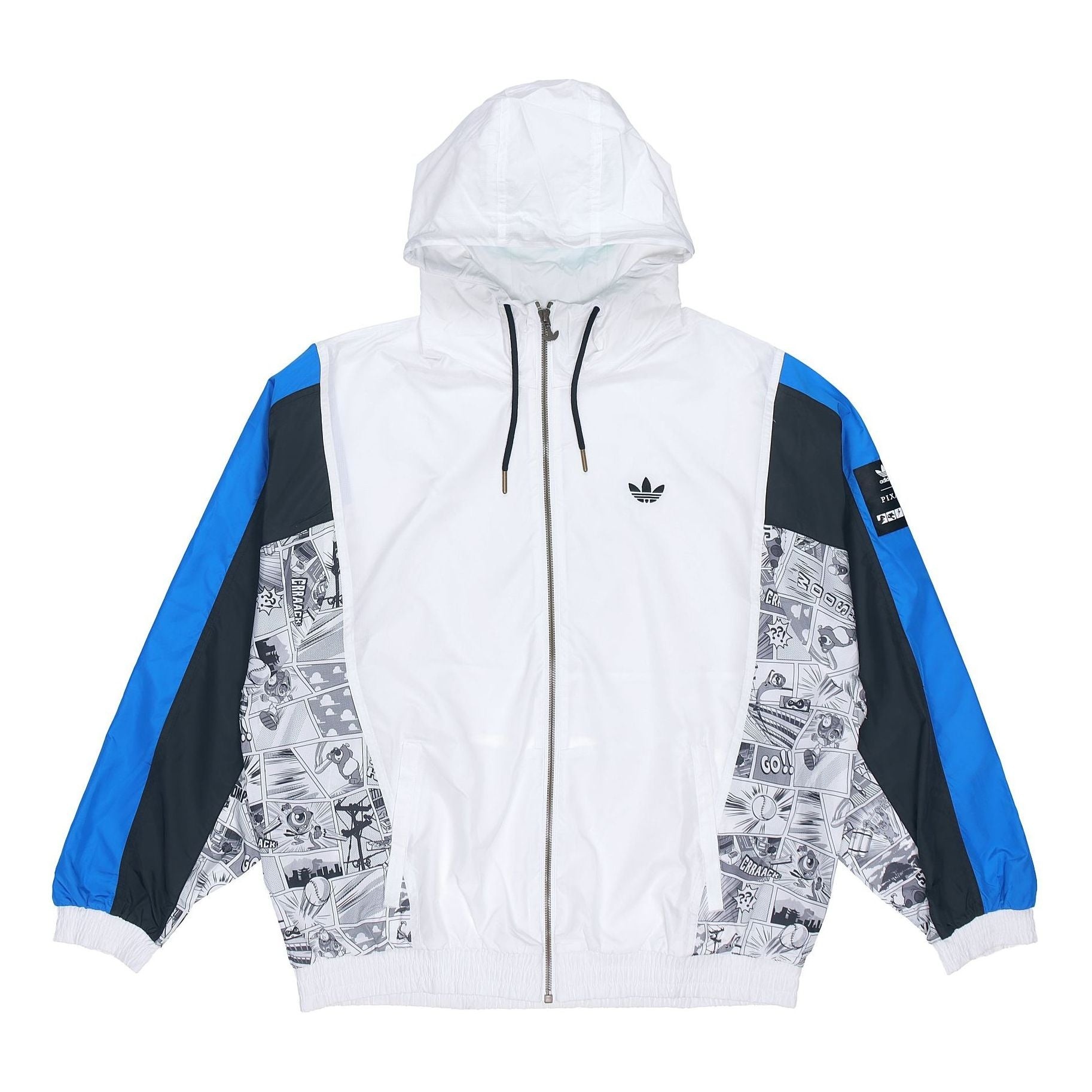 adidas originals x Disney Crossover Manga Wb Pattern Sports Hooded Jacket White HD9078 - 1