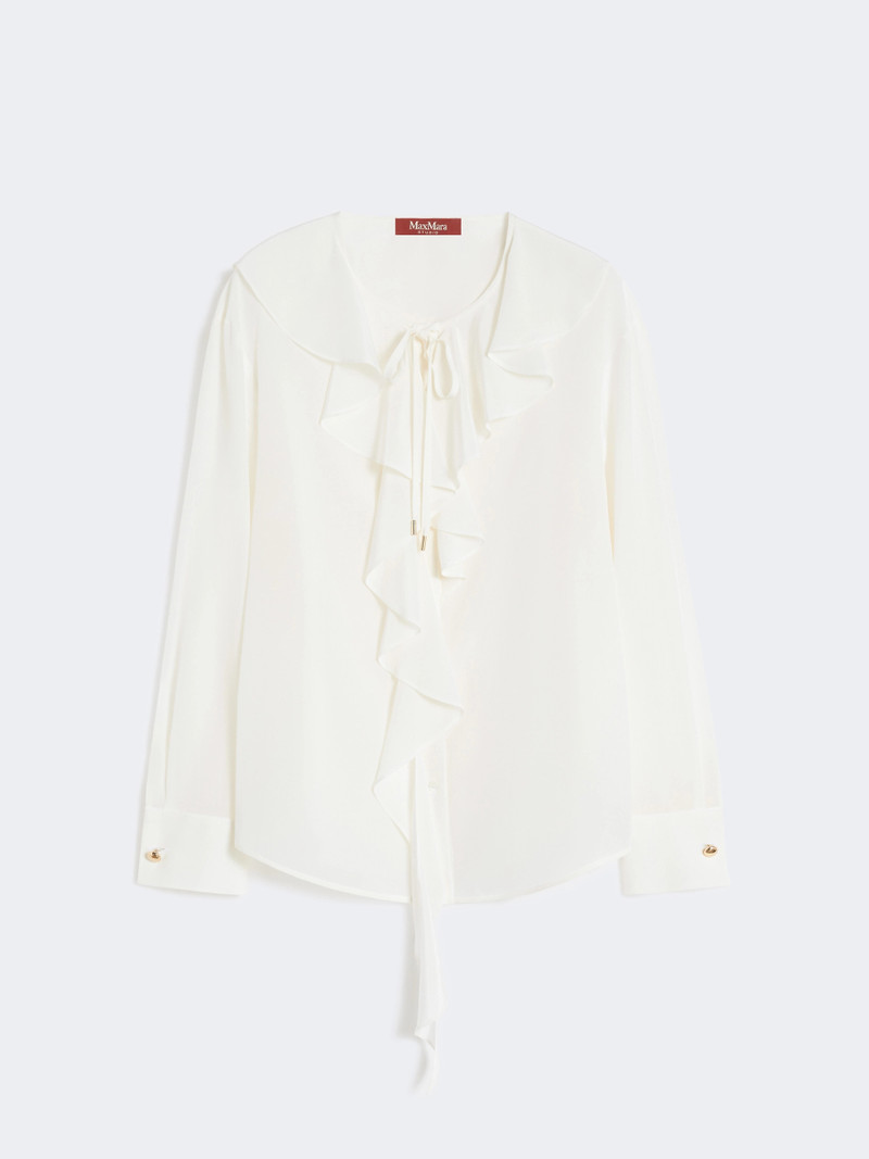 EPICA Ruffled silk blouse - SILK 1