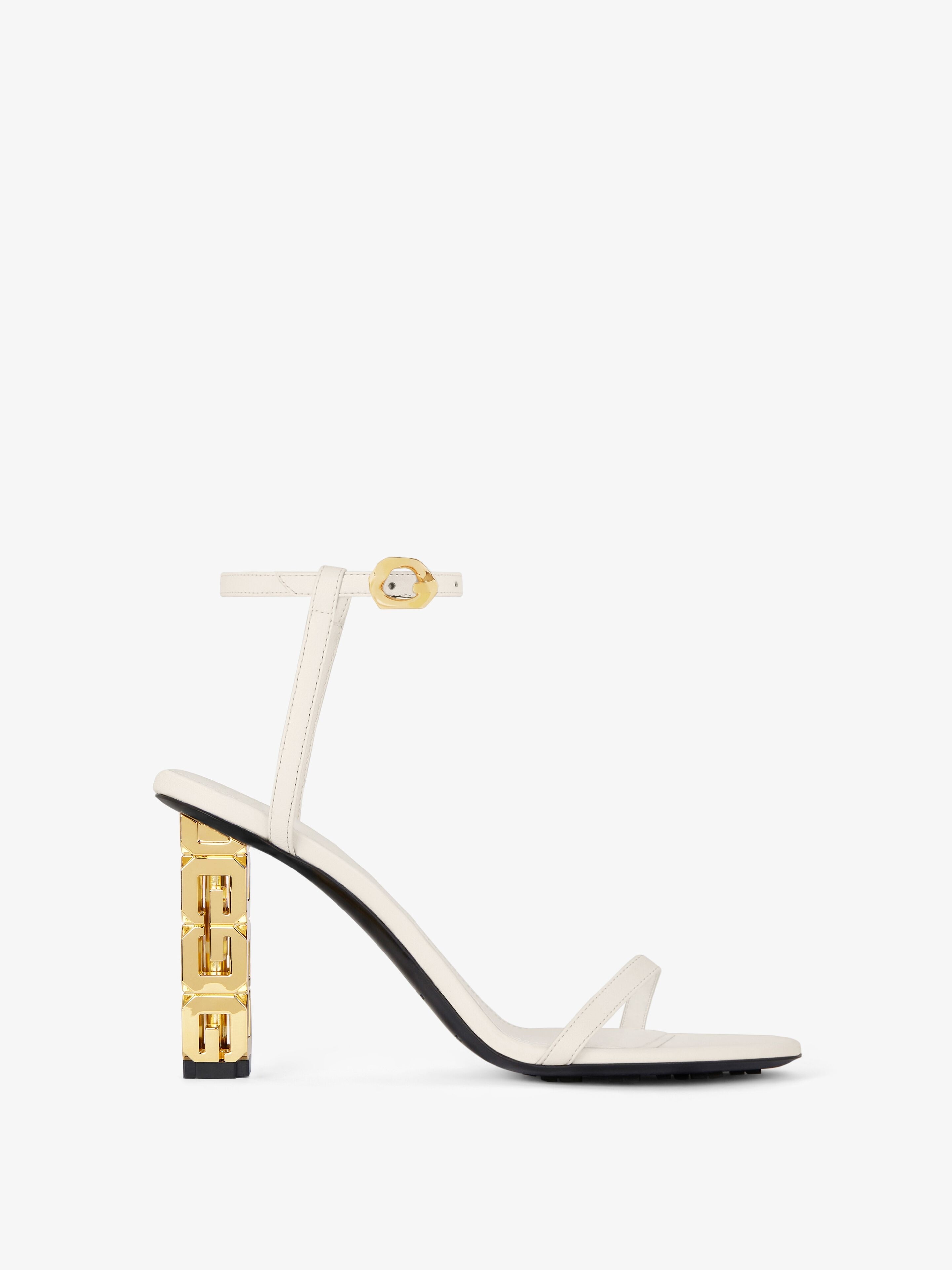 G CUBE SANDALS IN NAPPA LEATHER - 1