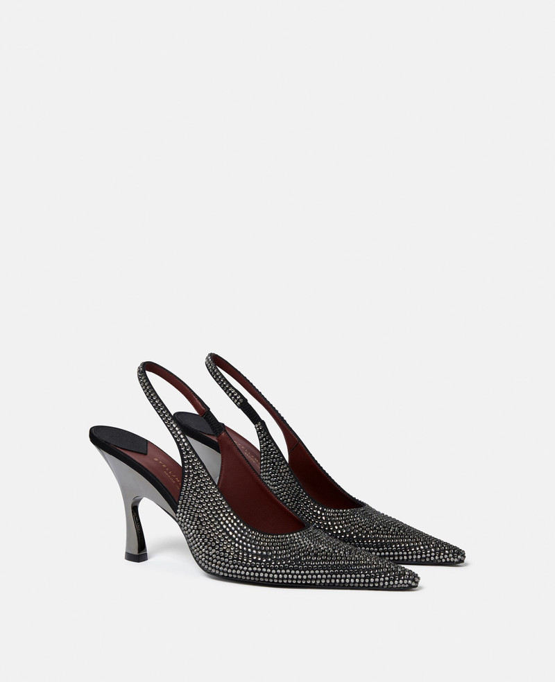 Elsa Crystal-Embellished Slingbacks 2