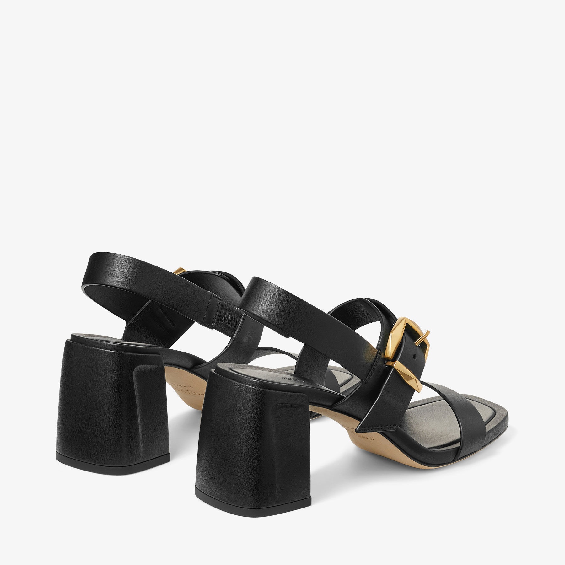 Hawke 70
Black Leather Sandals - 5