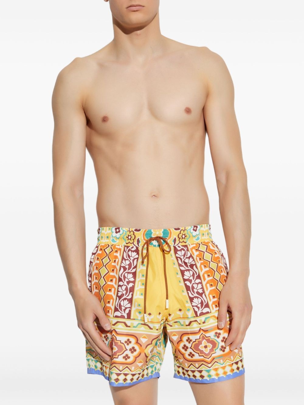 printed swim shorts - 2