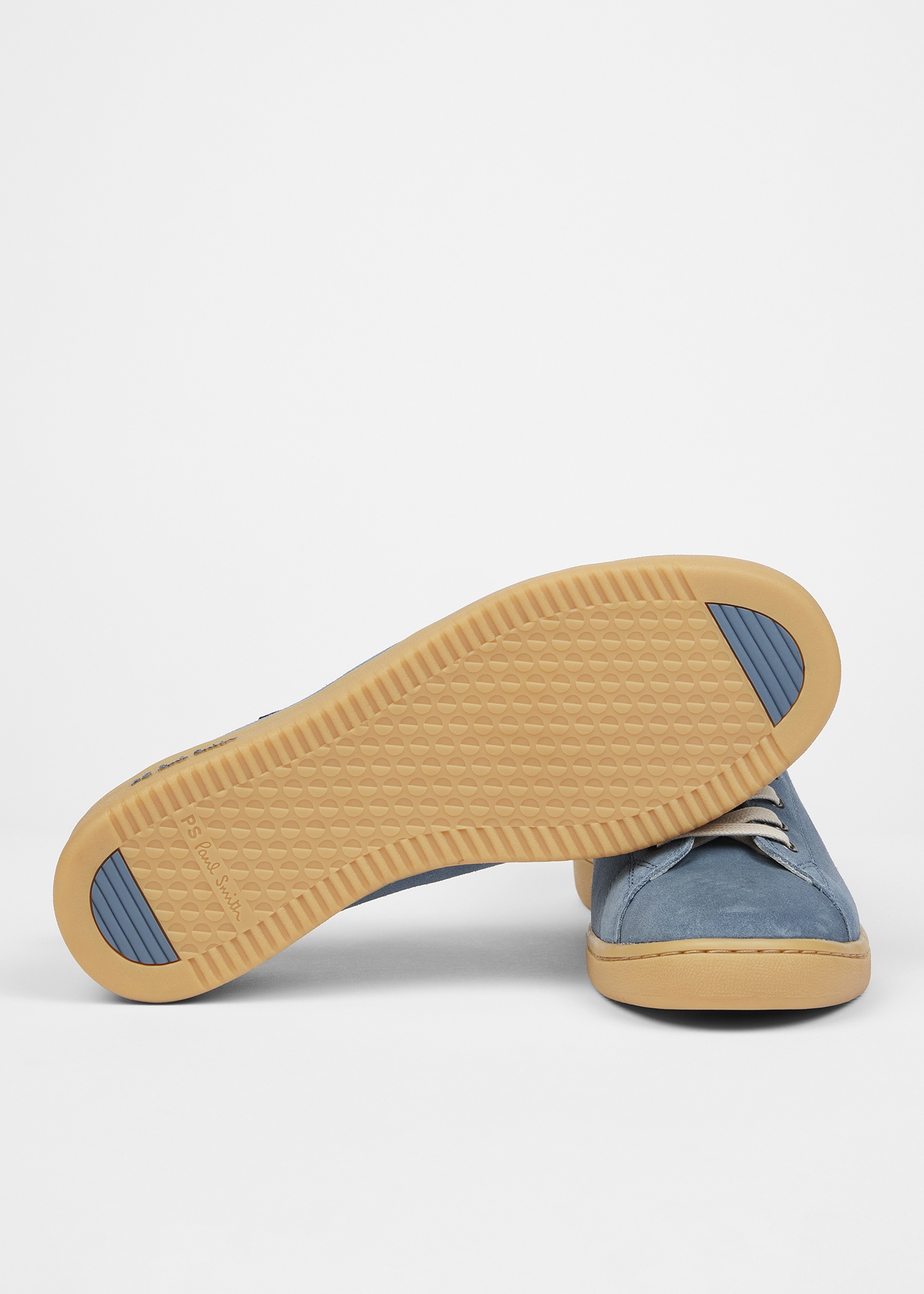 Light Blue Suede 'Miyata' Trainers - 3