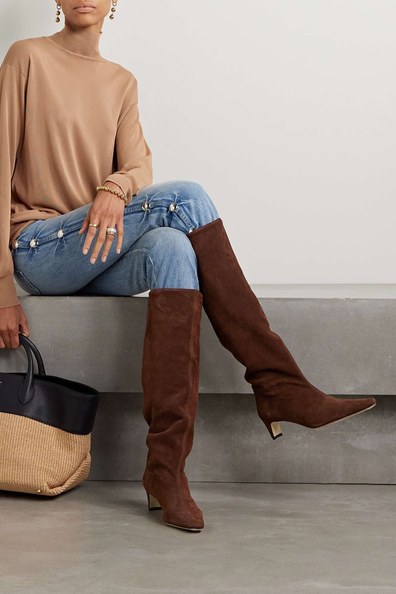 Wally suede knee boots - 2