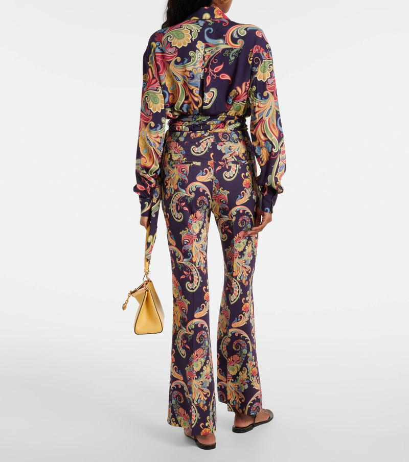 paisley-print trousers 3