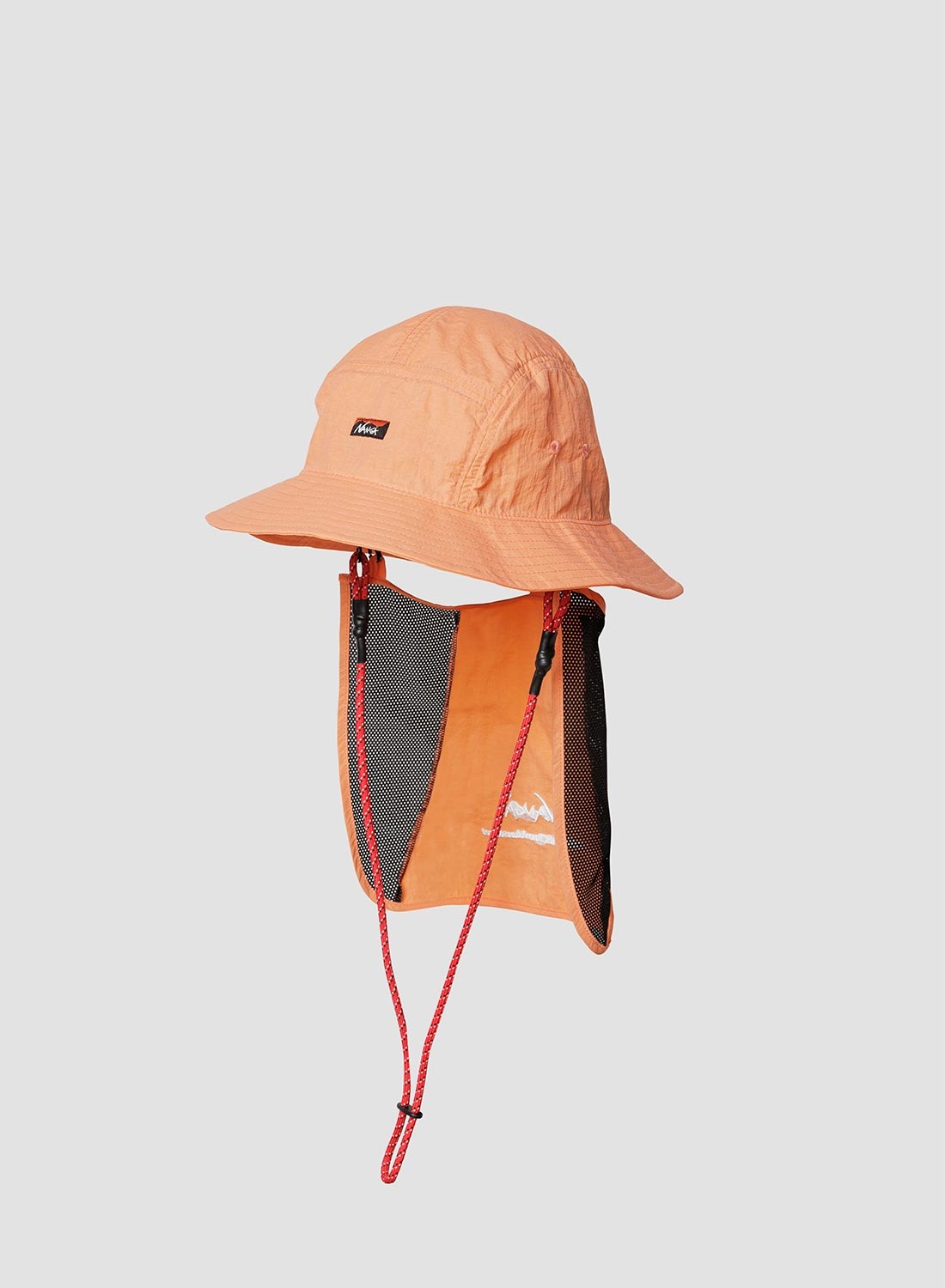 Nanga Nylon Tusser Sunshade Hat in Orange - 1
