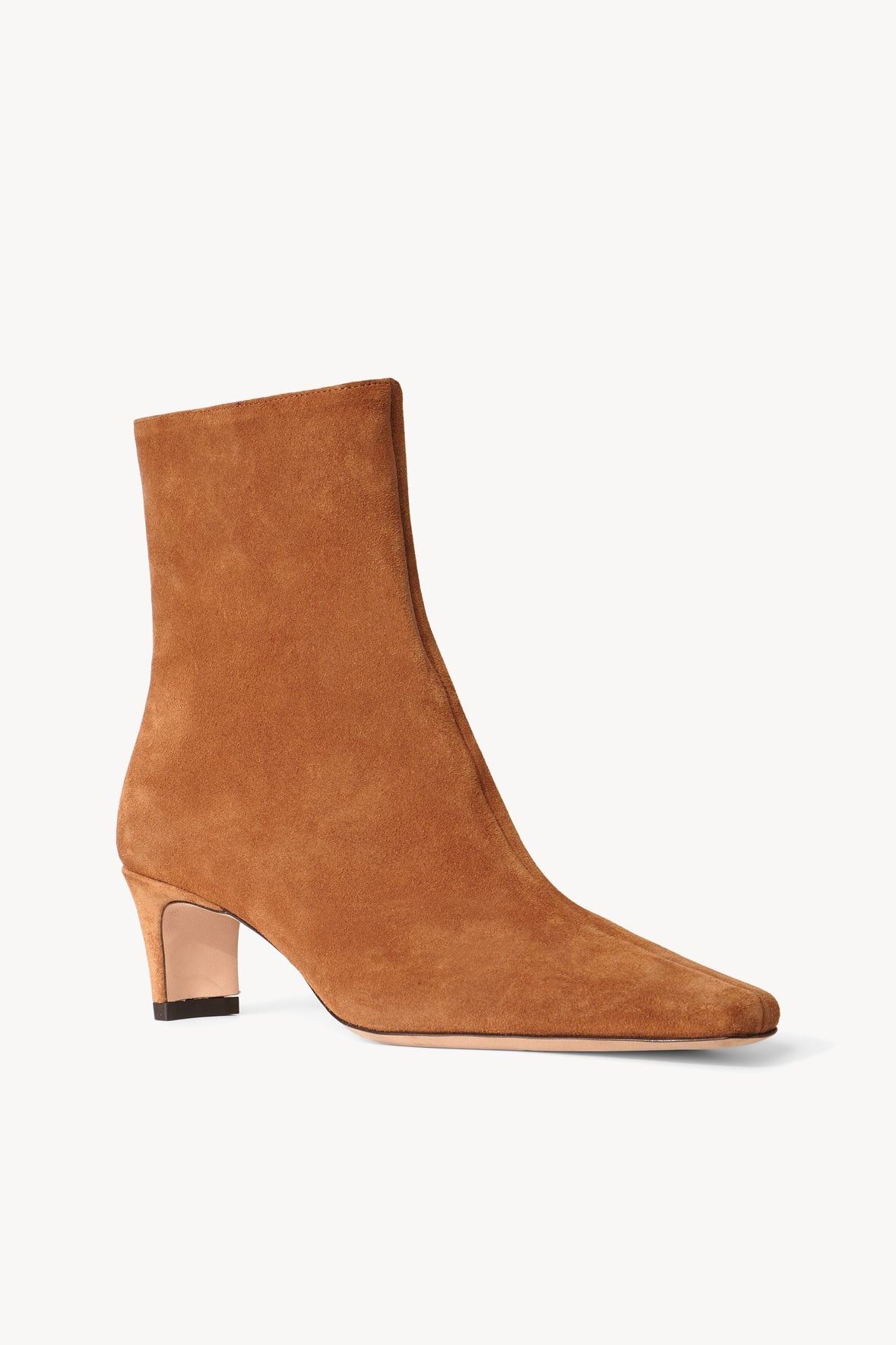 STAUD WALLY ANKLE BOOT TAN SUEDE - 3