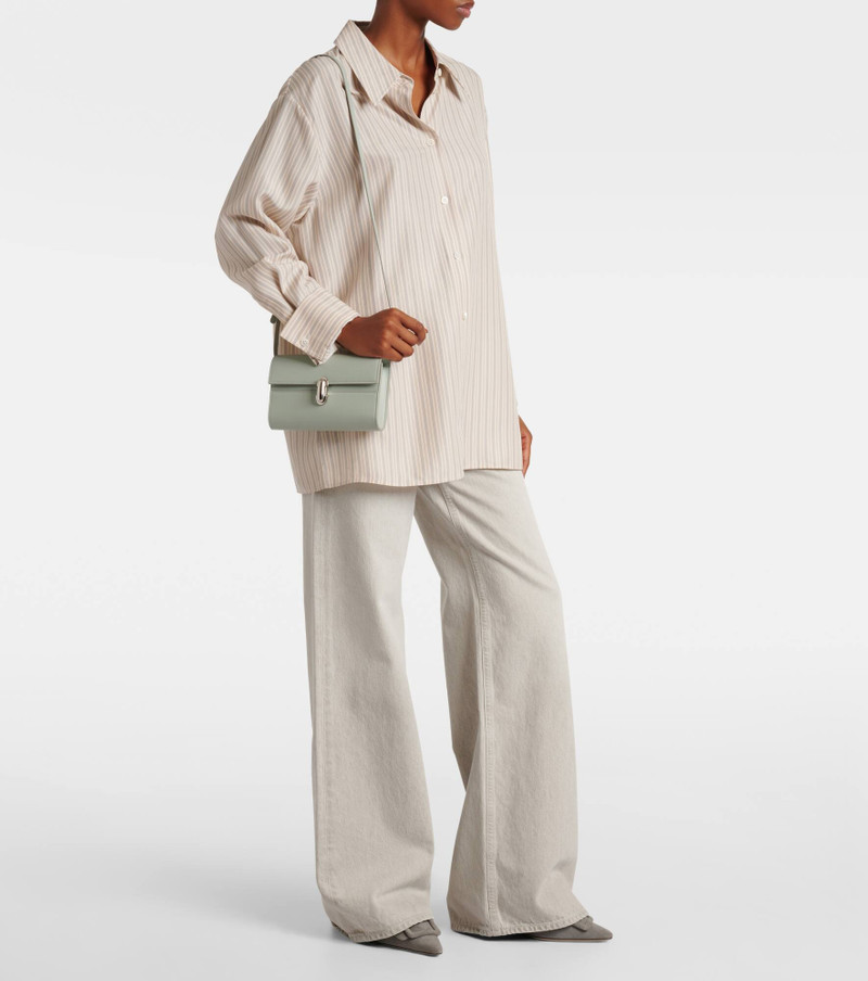 SAVETTE Symmetry 26 leather shoulder bag outlook