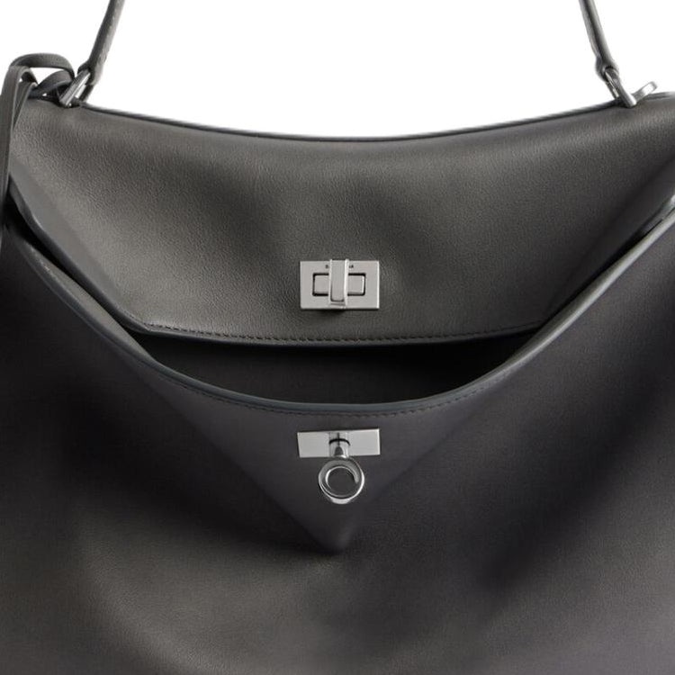 (WMNS) Balenciaga Rodeo Medium Handbag 'Grey' 7897722AA4U1239 - 6