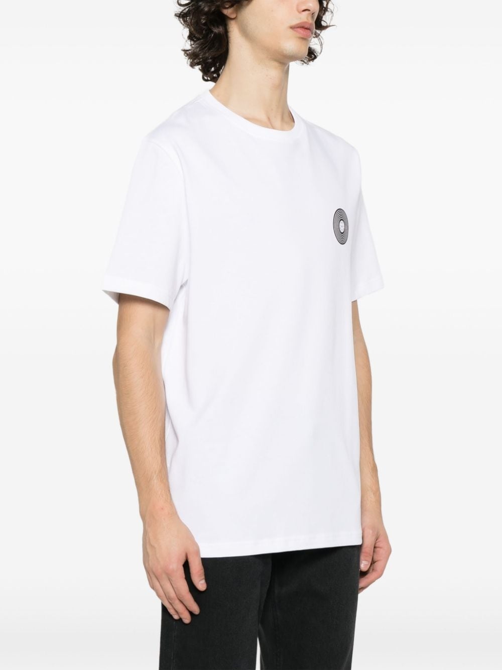 graphic-print cotton T-shirt - 4