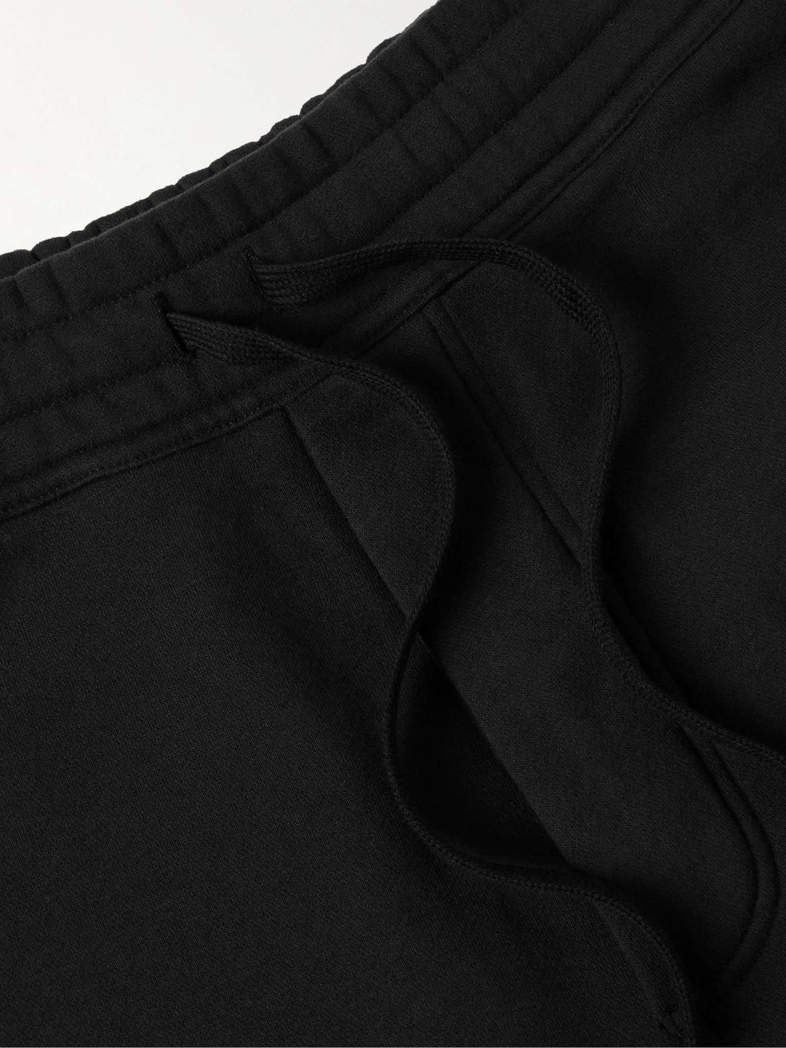 Tapered Cotton-Blend Jersey Sweatpants - 5