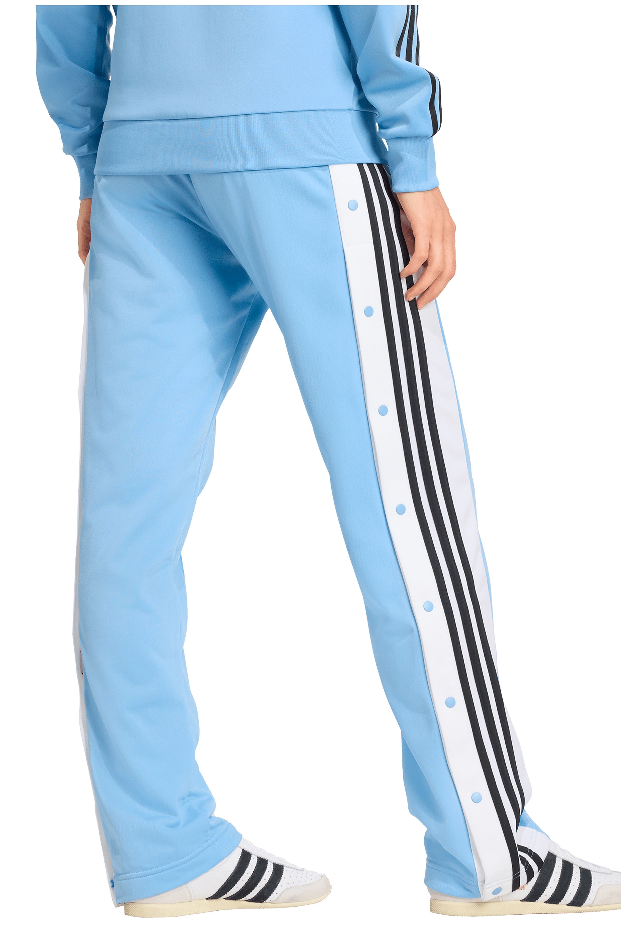 adidas Adibreak Track Pants in Ash Blue/Black at Nordstrom - 2