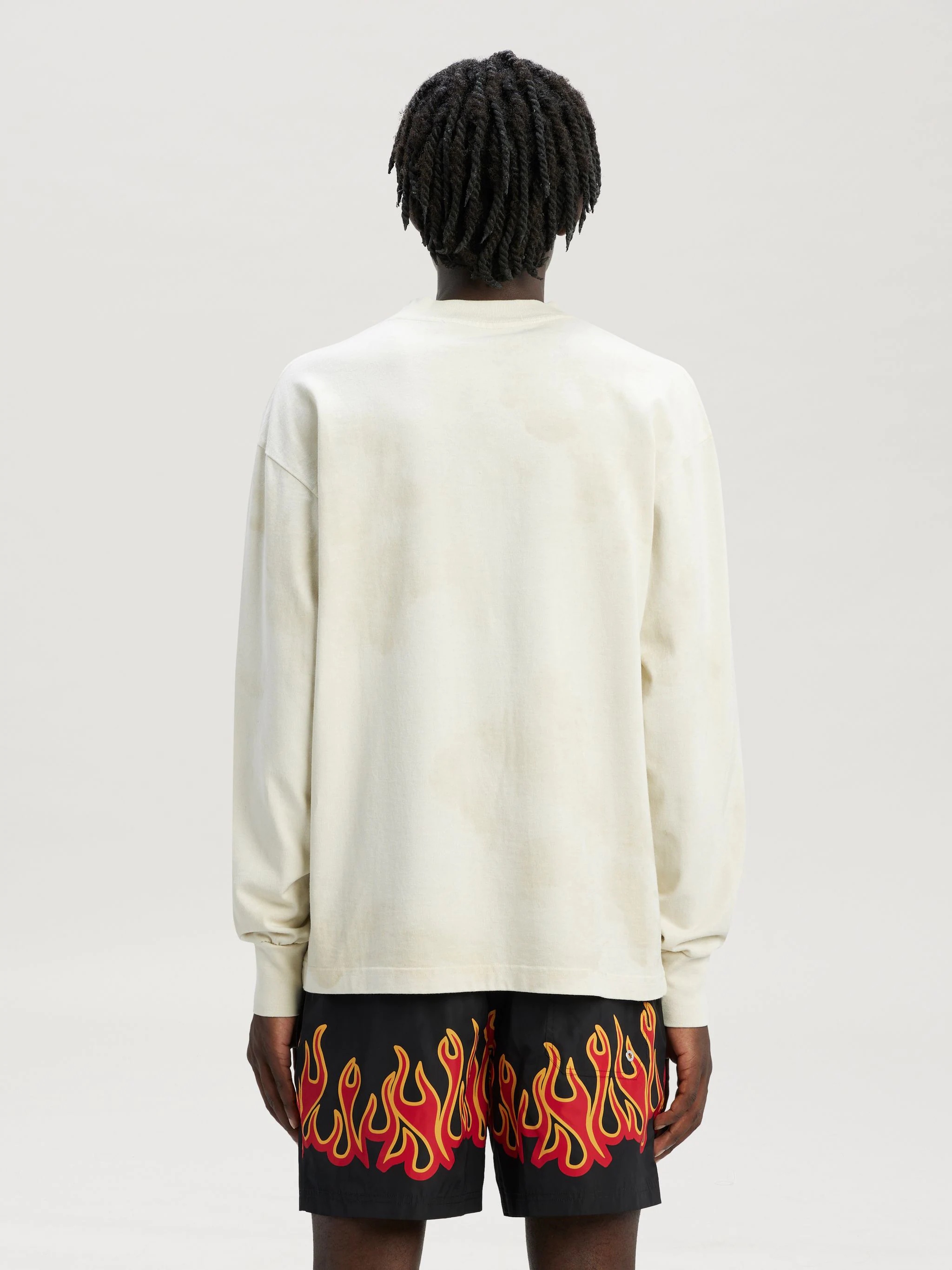 BURNING LOGO CLASSIC TEE LONG SLEEVES - 5