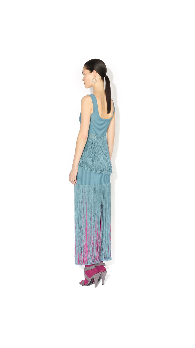 Alaïa FRINGED TUBE SKIRT outlook