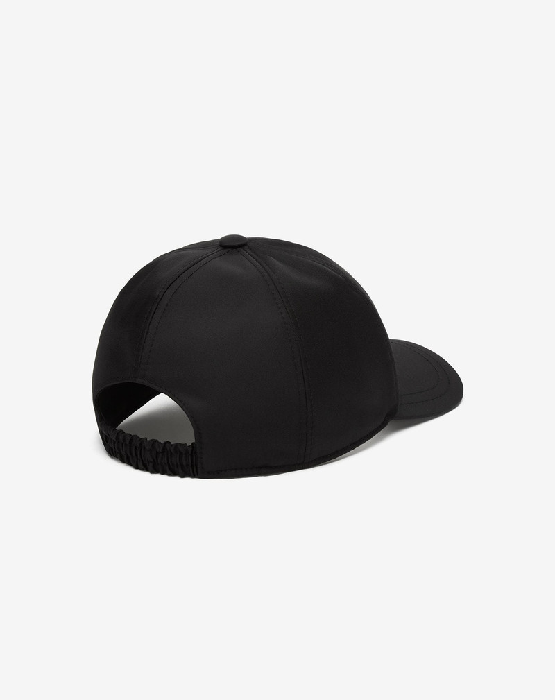 Black nylon baseball cap 3