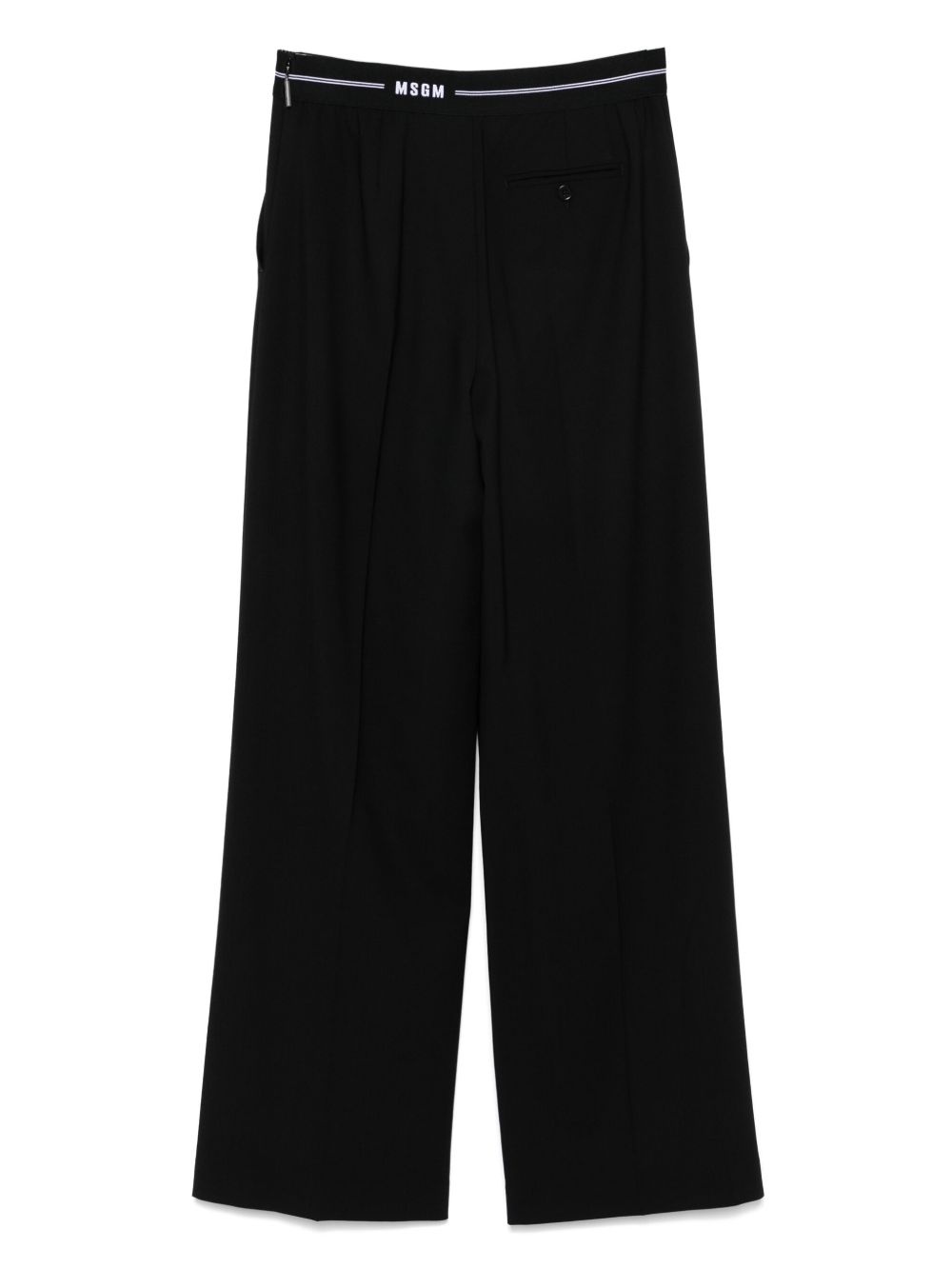 logo-waist trousers - 2