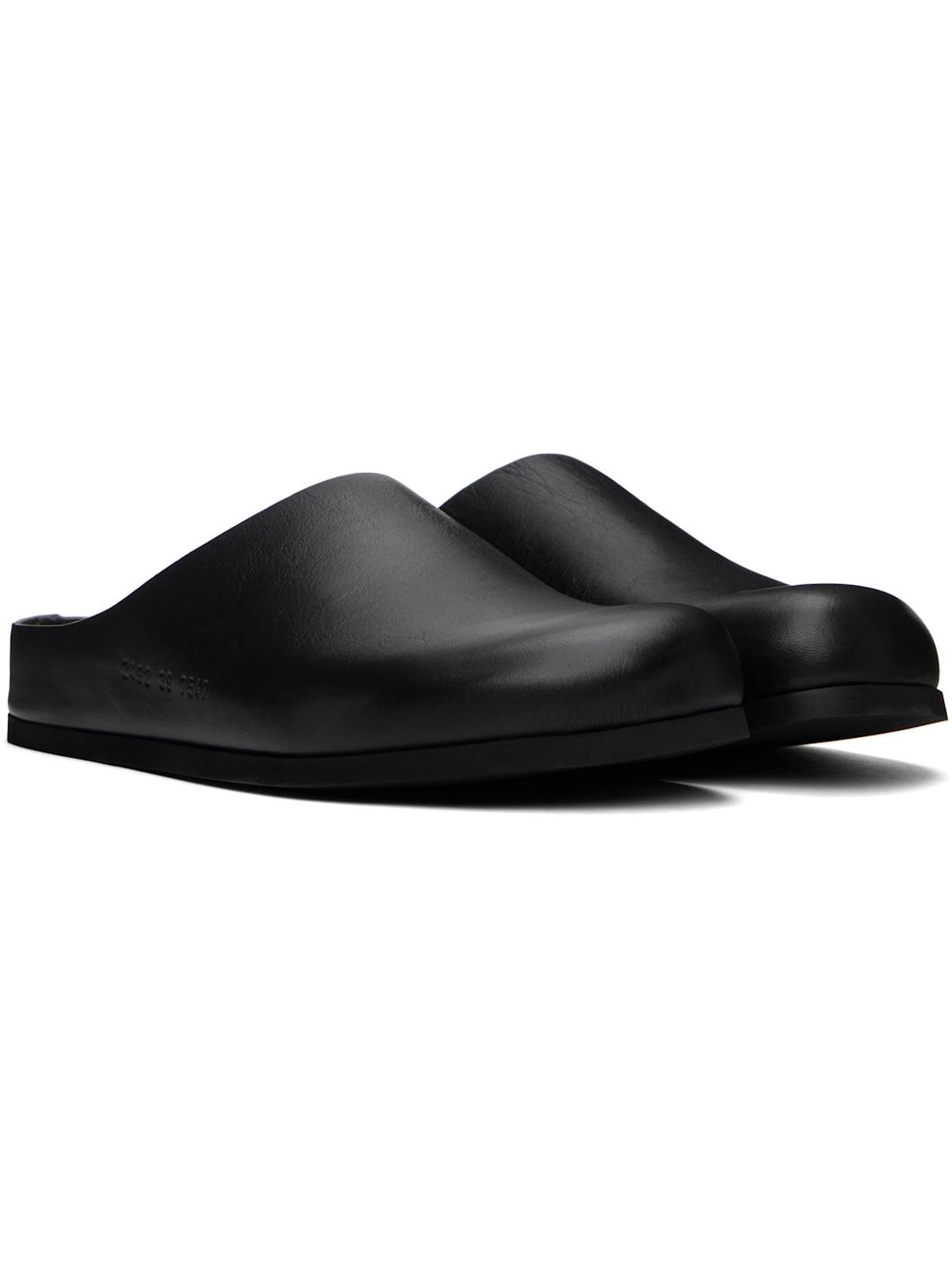 Black Clog Loafers - 4
