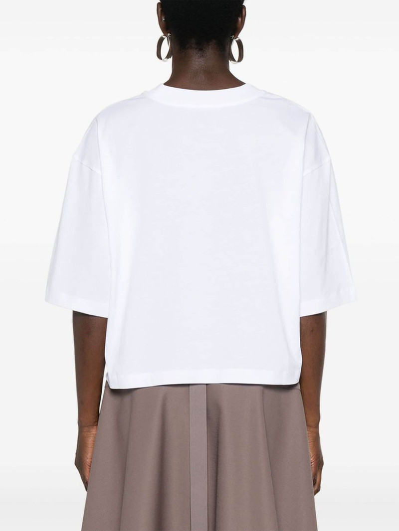 cropped organic cotton T-shirt 4