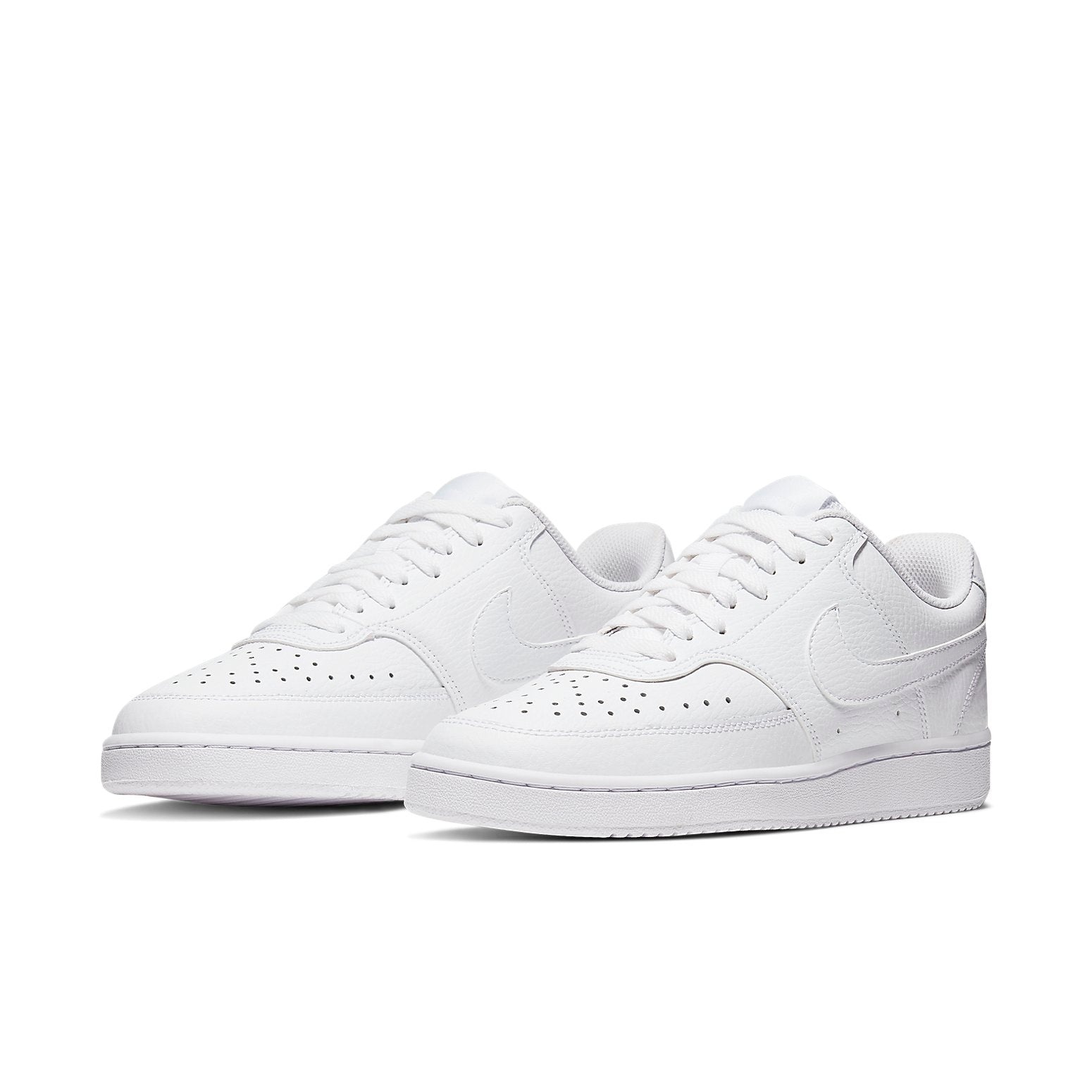 (WMNS) Nike Court Vision Low 'Triple White' CD5434-100 - 3