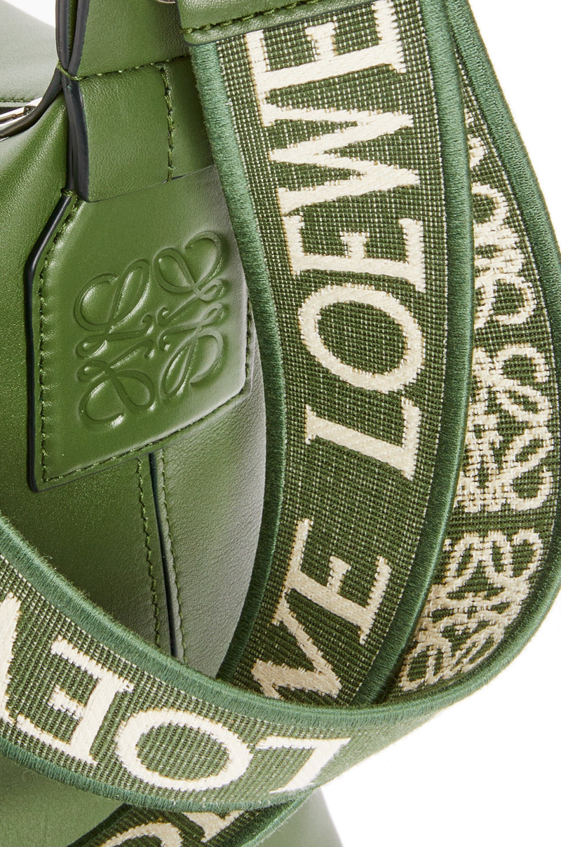 Small Cubi Crossbody bag in supple smooth calfskin and jacquard 6