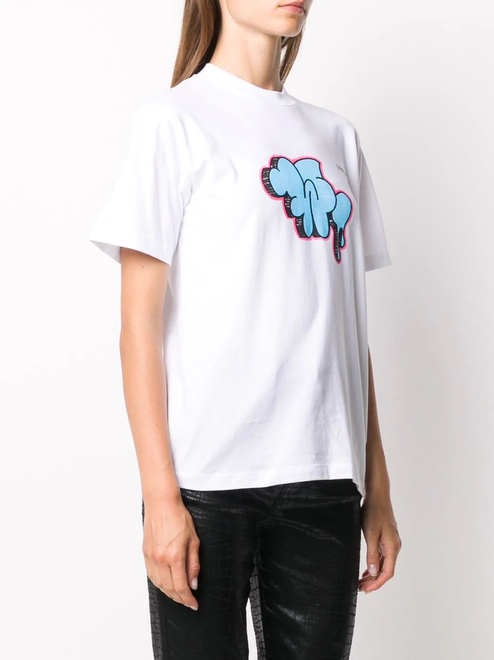 graffiti-print T-shirt - 3