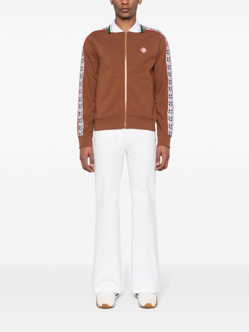 Moto Sport Laurel zip-up sweatshirt - 2