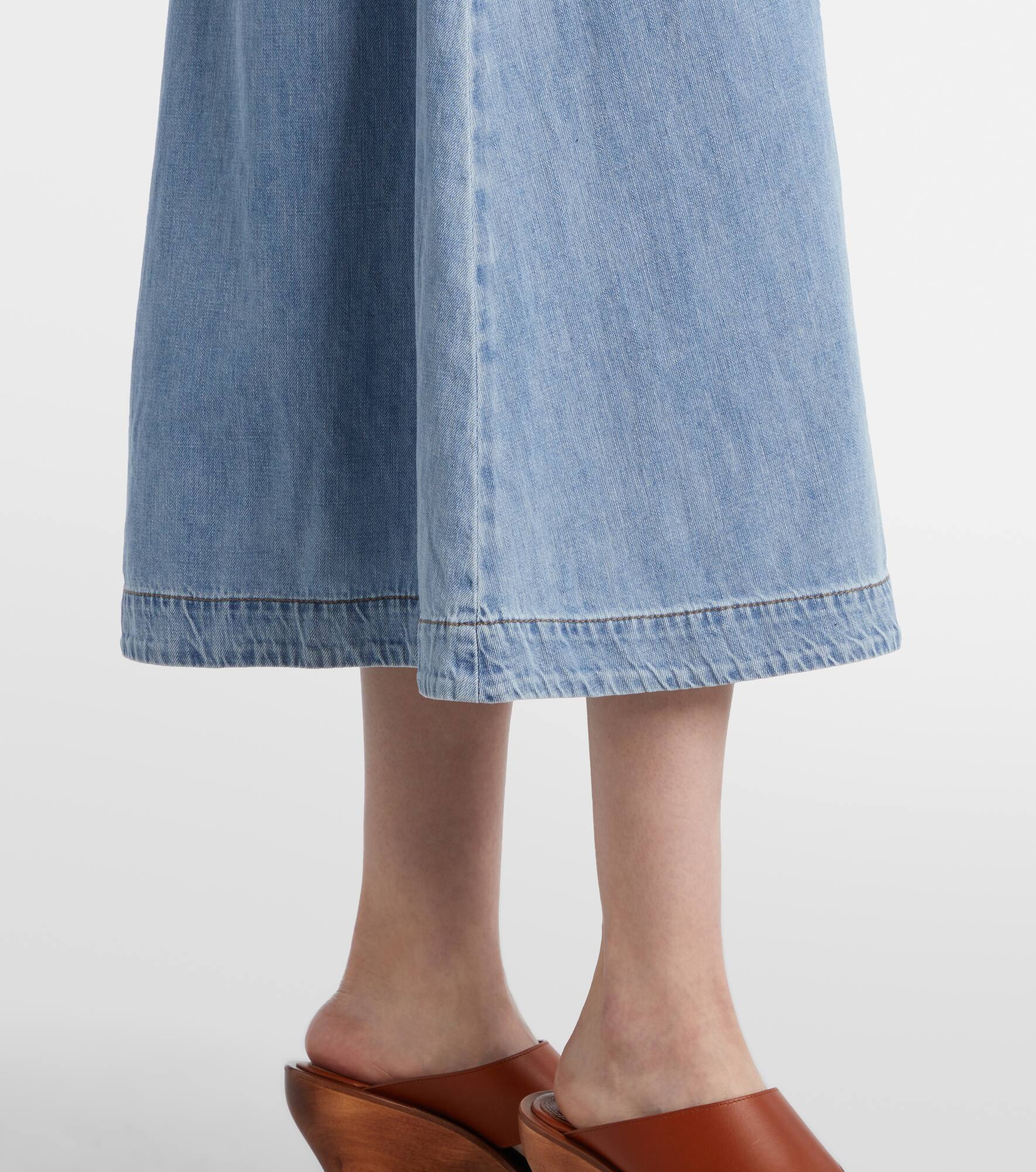 Lucky denim midi dress - 7