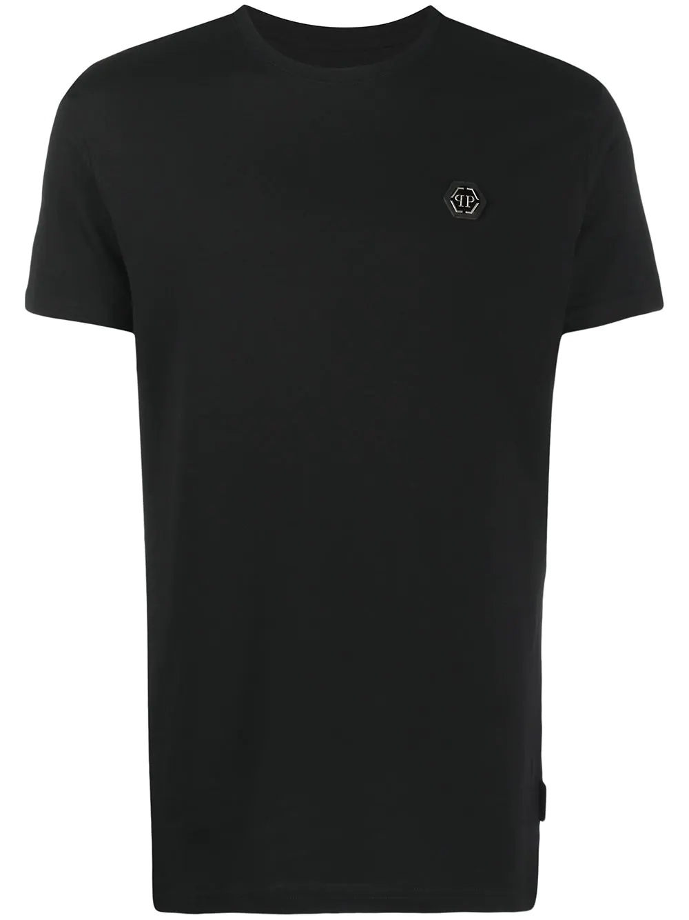 plain black t-shirt - 1