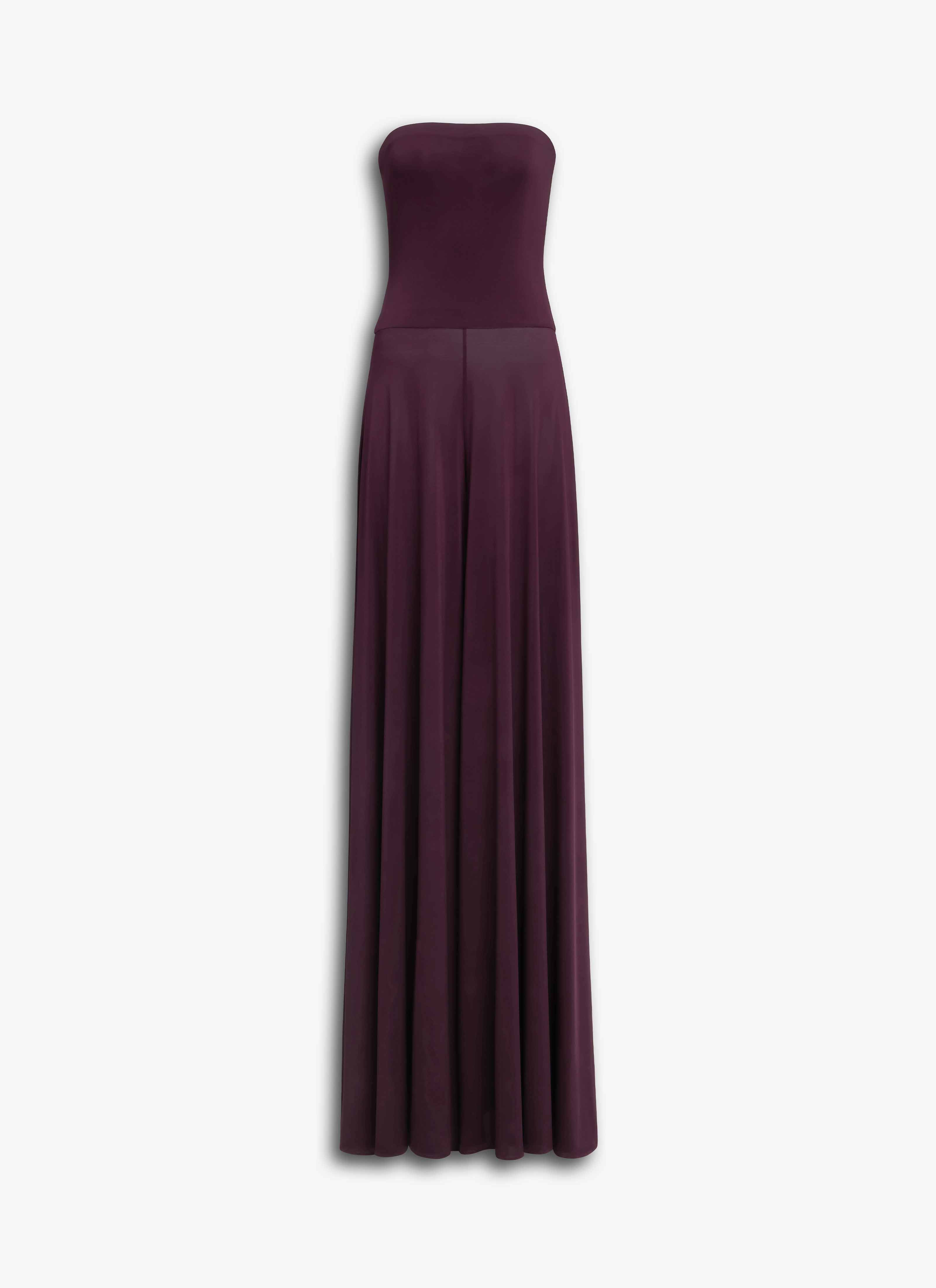 SOFT JERSEY BUSTIER JUMPSUIT - 1