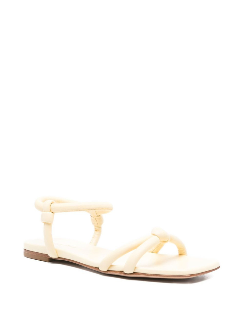 Gianvito Rossi knotted ankle-strap sandals outlook