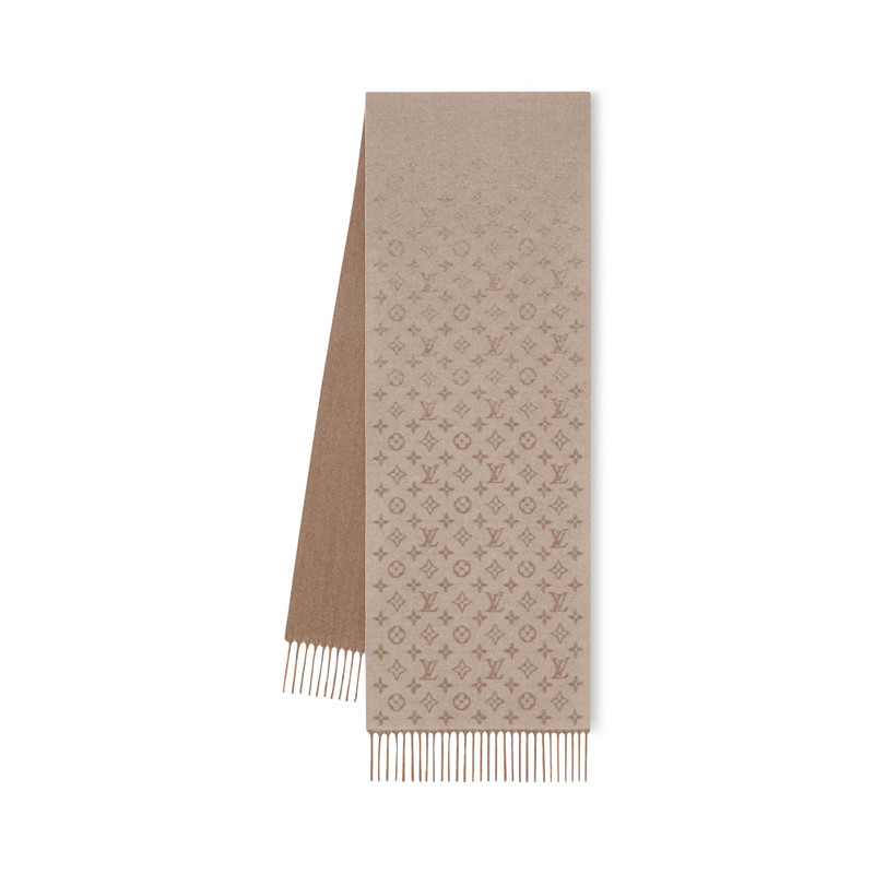Monogram Gradient Scarf 1