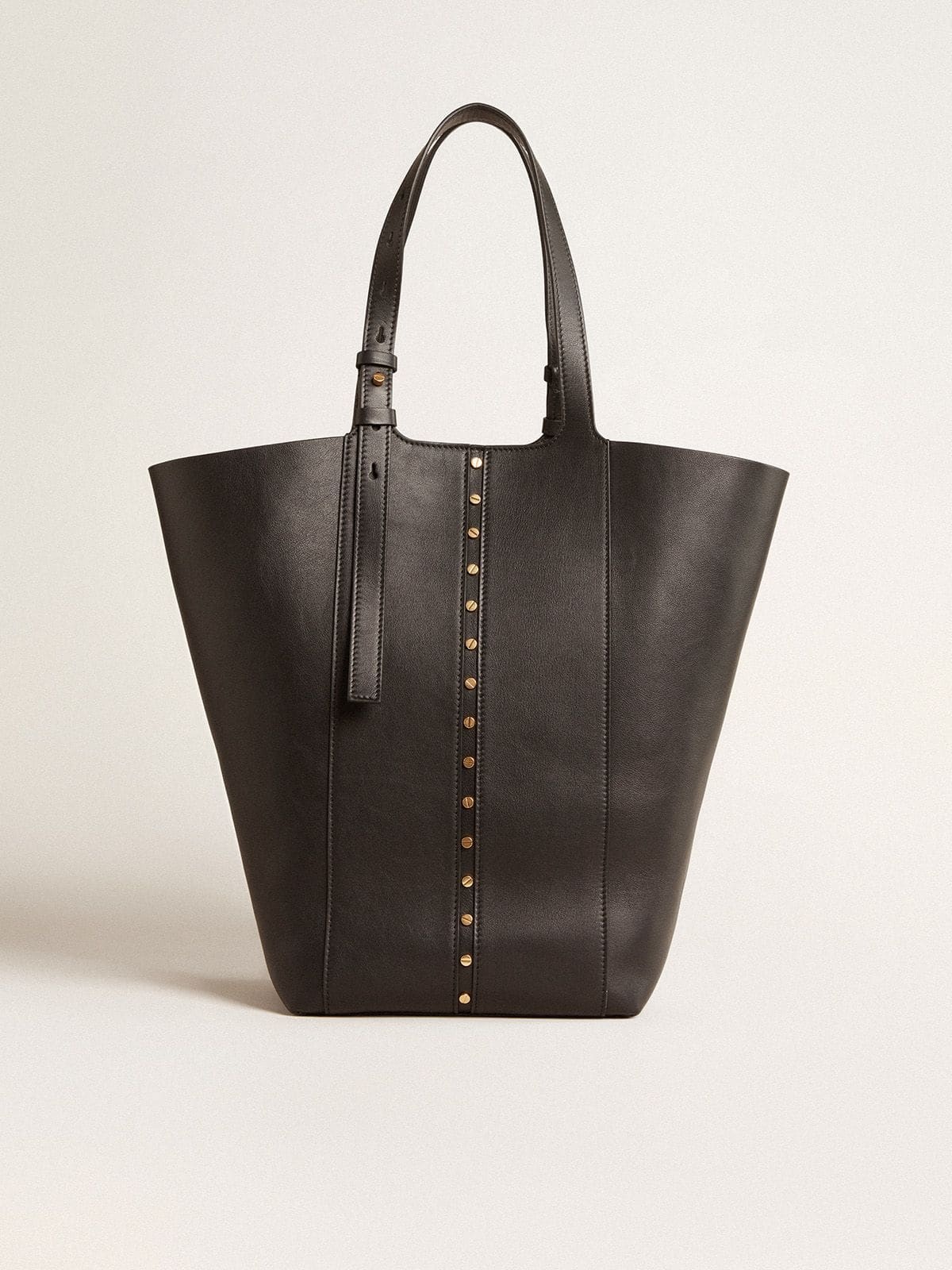 24/7 Bag in black leather with adjustable handles - 6