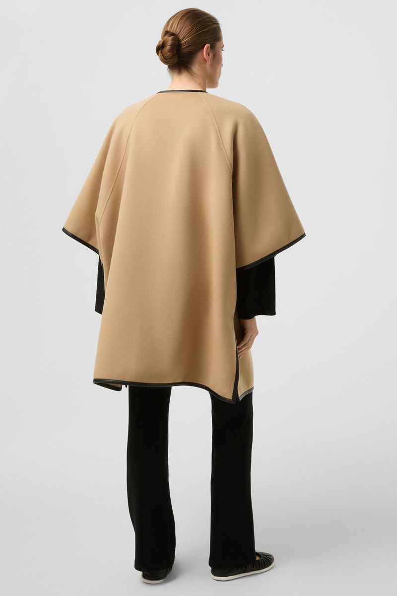 Double-face cape Idaho in Camel 3