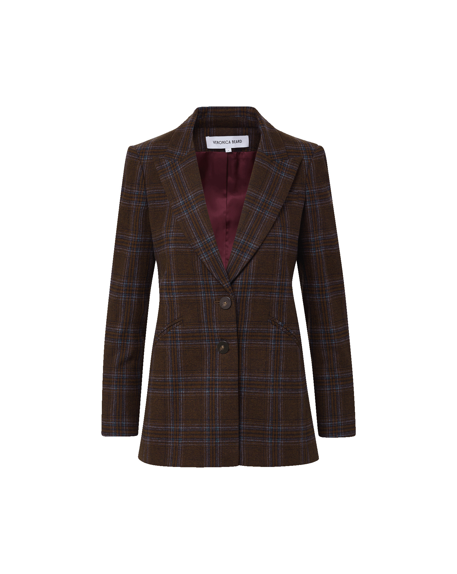 MACI PLAID DICKEY JACKET - 1