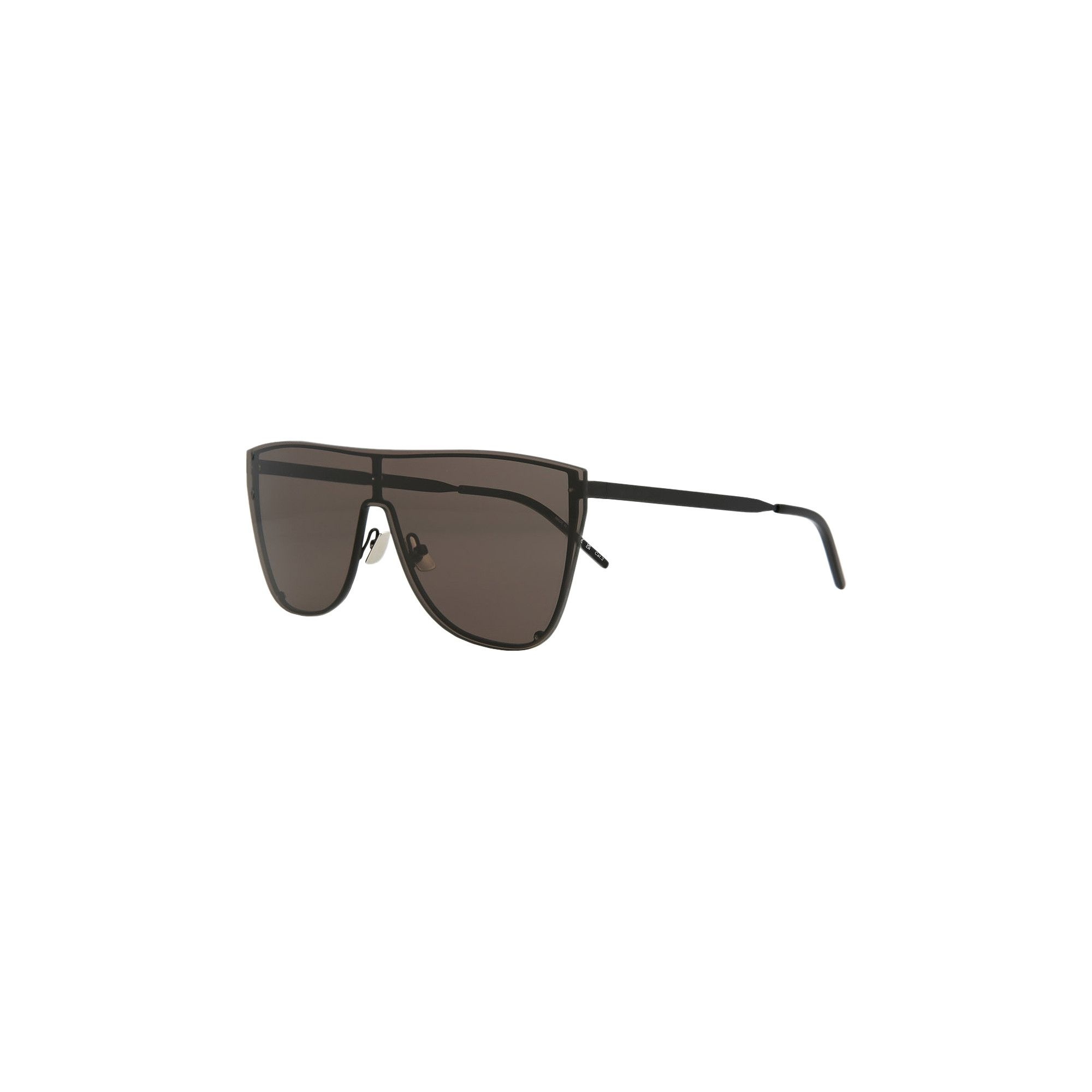 Saint Laurent Shield Sunglasses 'Black Black Black' - 2