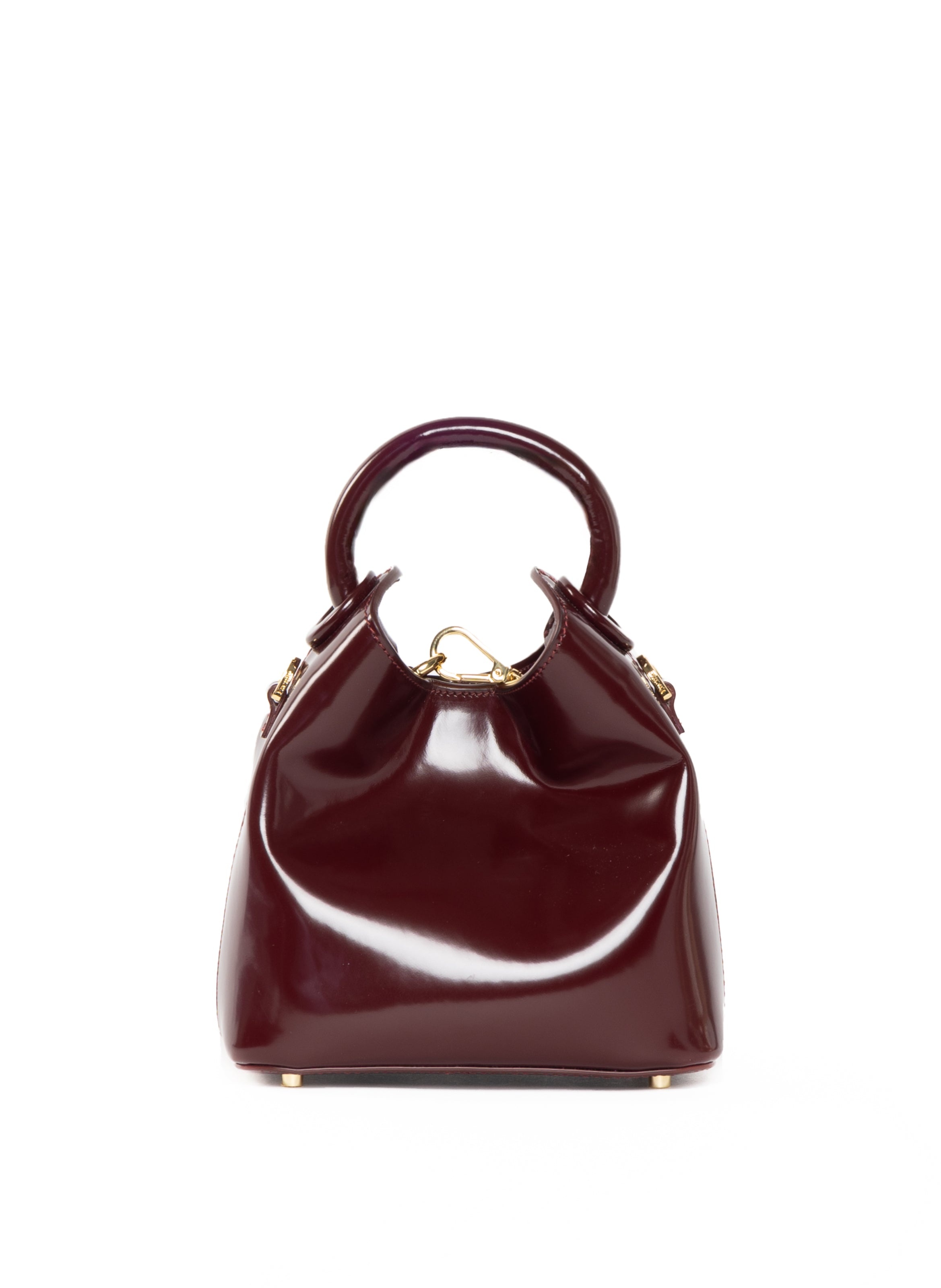 Madeleine Patent Leather Wine - 1