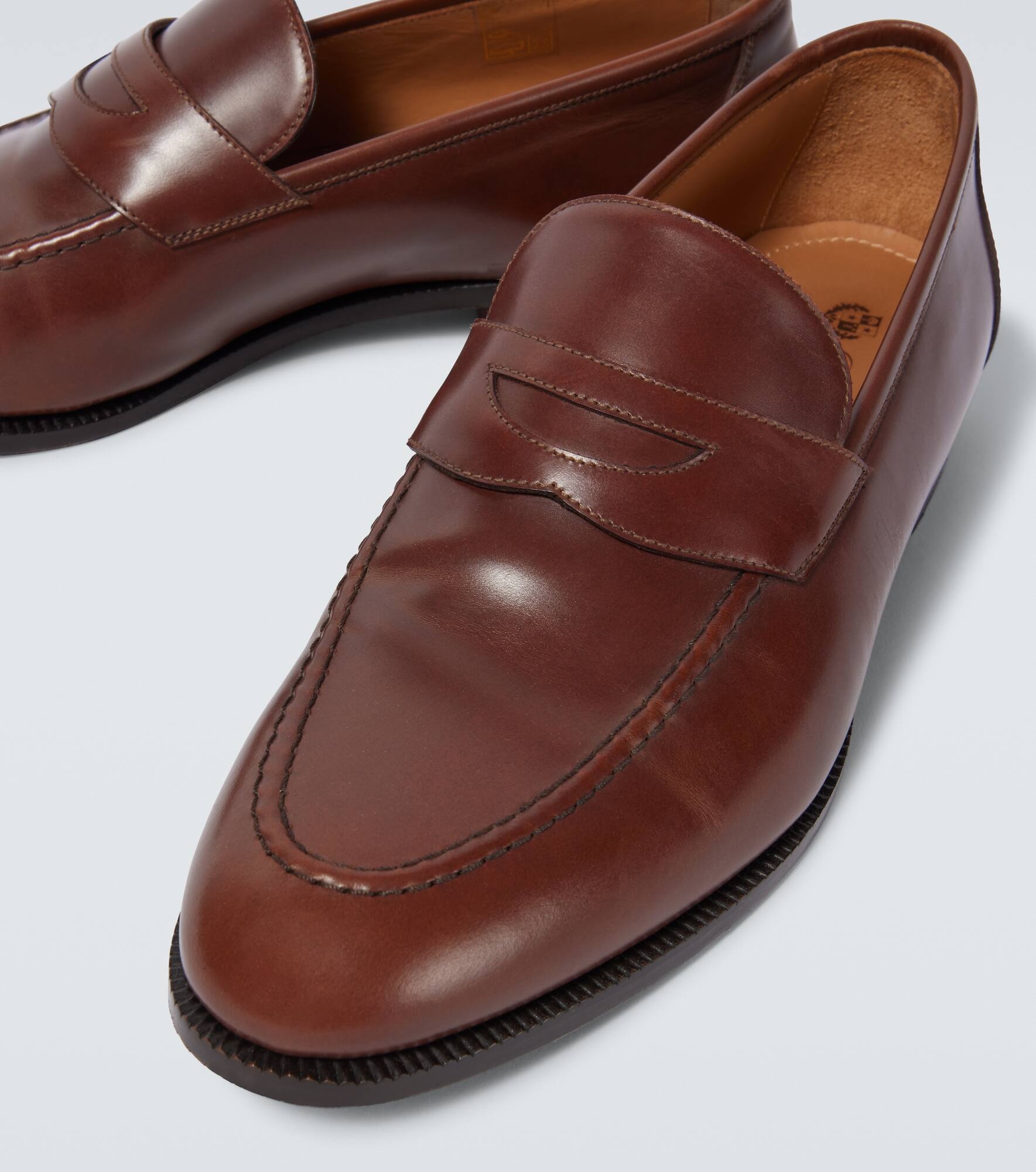 Sergio leather penny loafers - 3