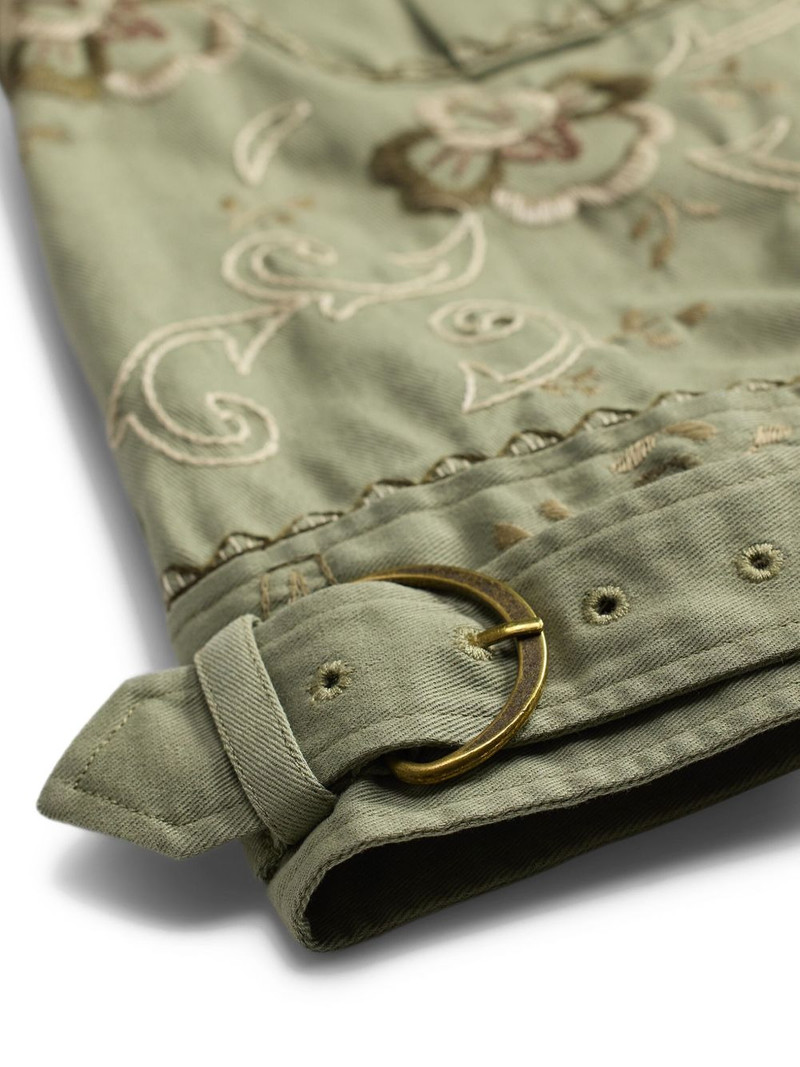 embroidered buckled shirt 5