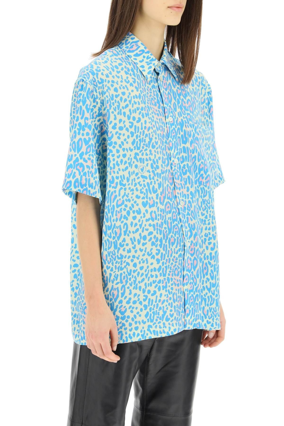 SHORT SLEEVE SILK SHIRT - 3