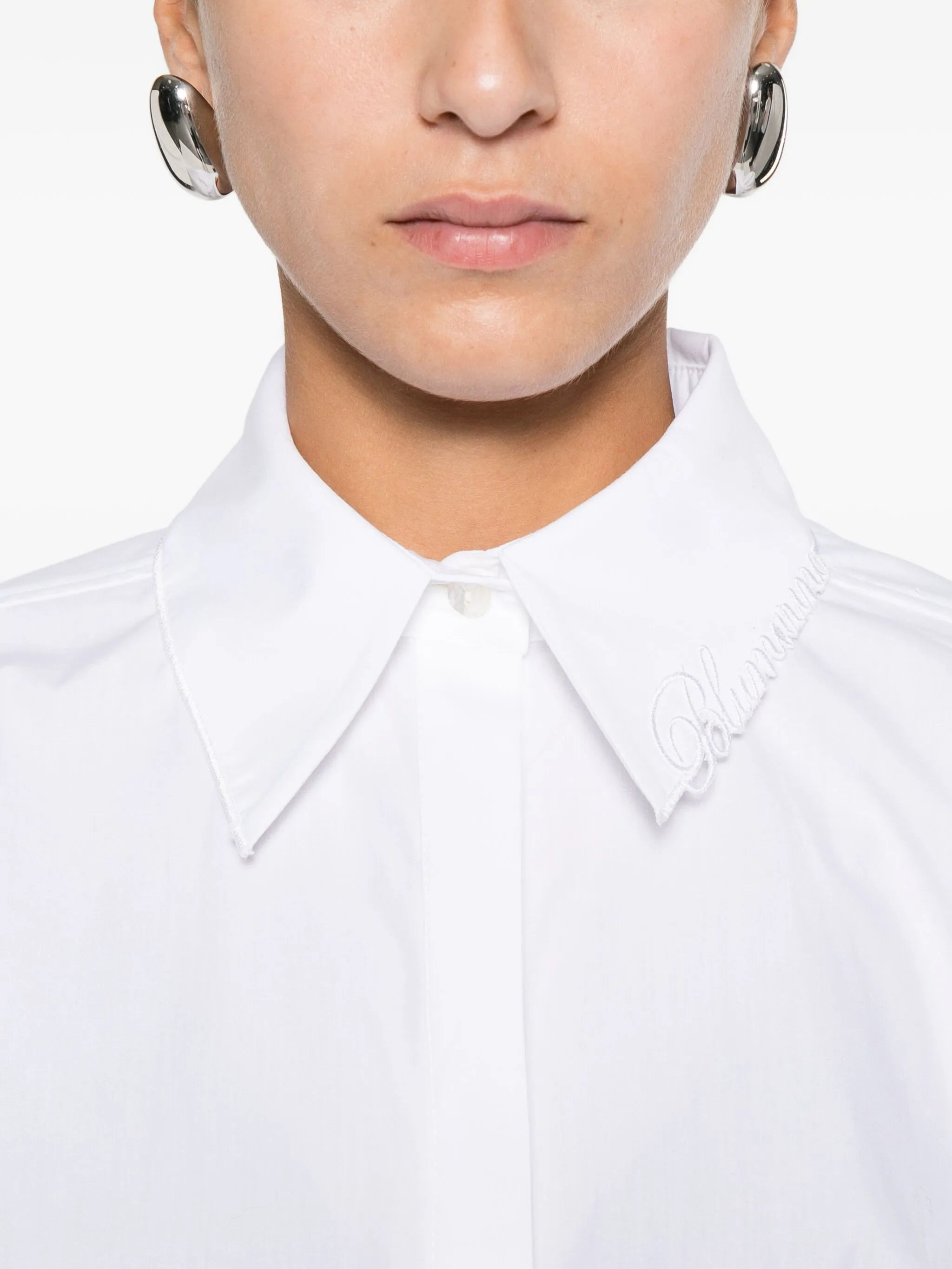 Blumarine Balloon-sleeve Belted Shirt - 5
