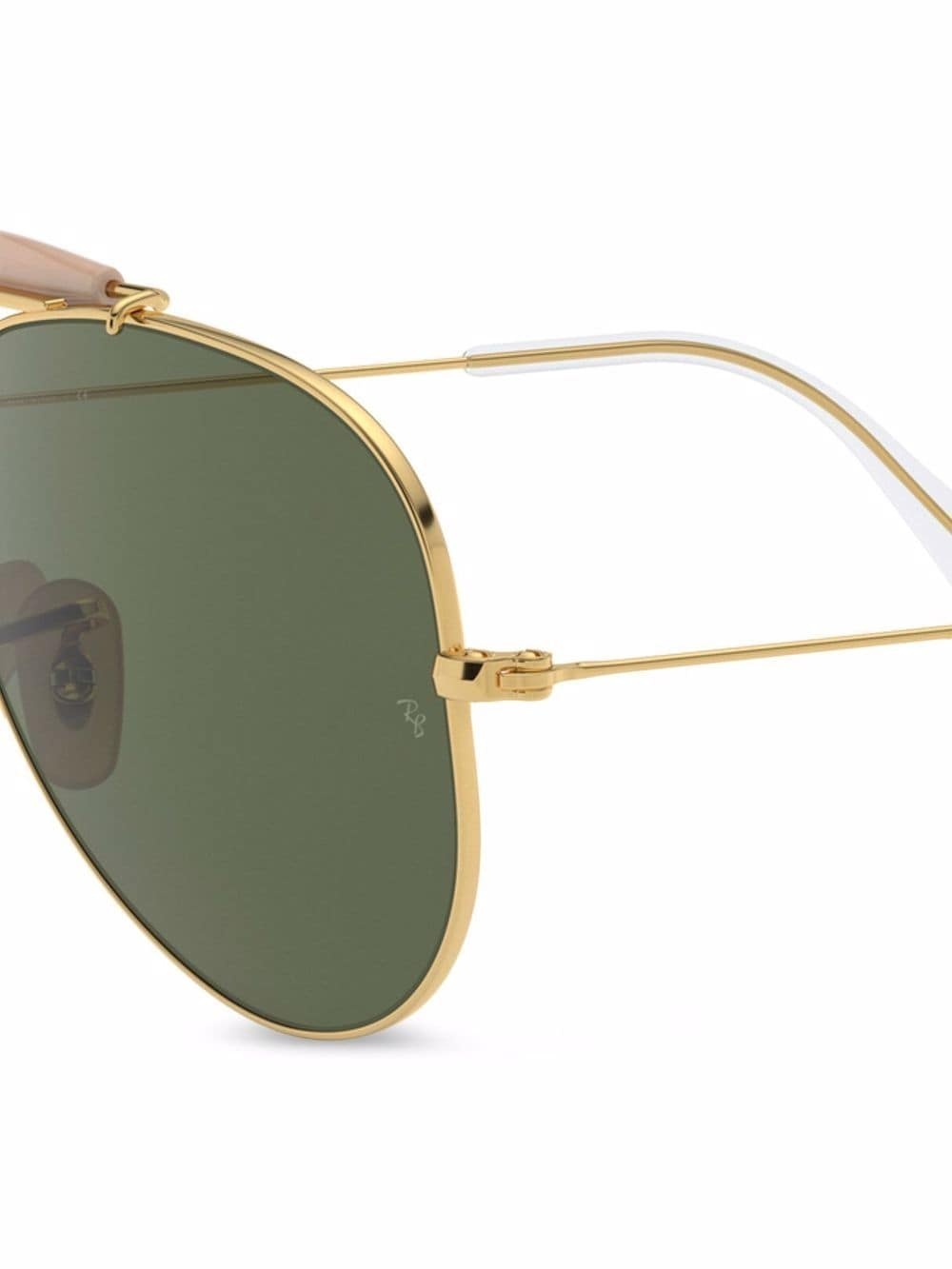Shooter aviator-frame sunglasses - 3
