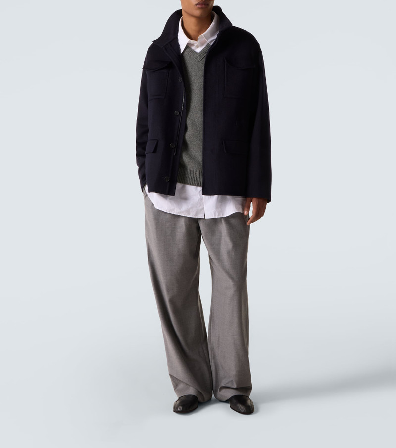 The Row Tanith cashmere jacket outlook