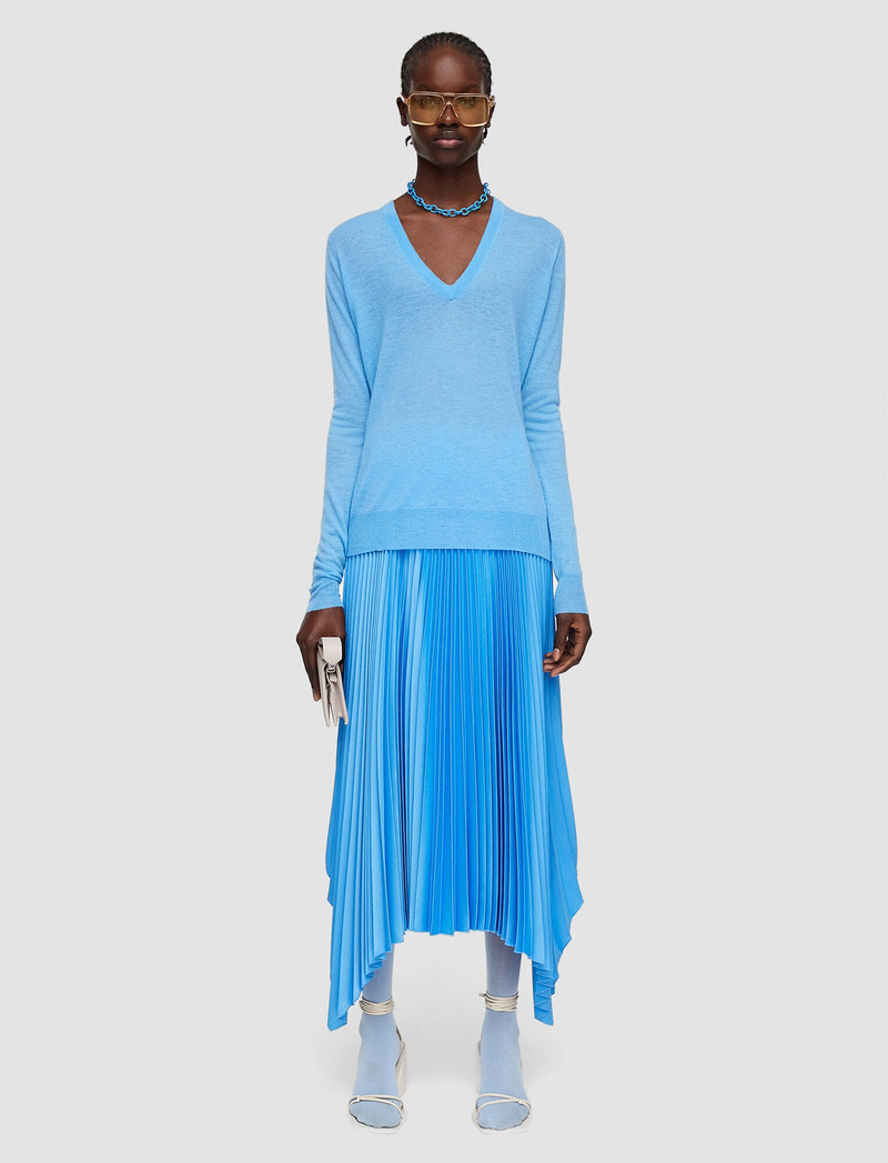 JOSEPH Cashair V Neck Jumper outlook