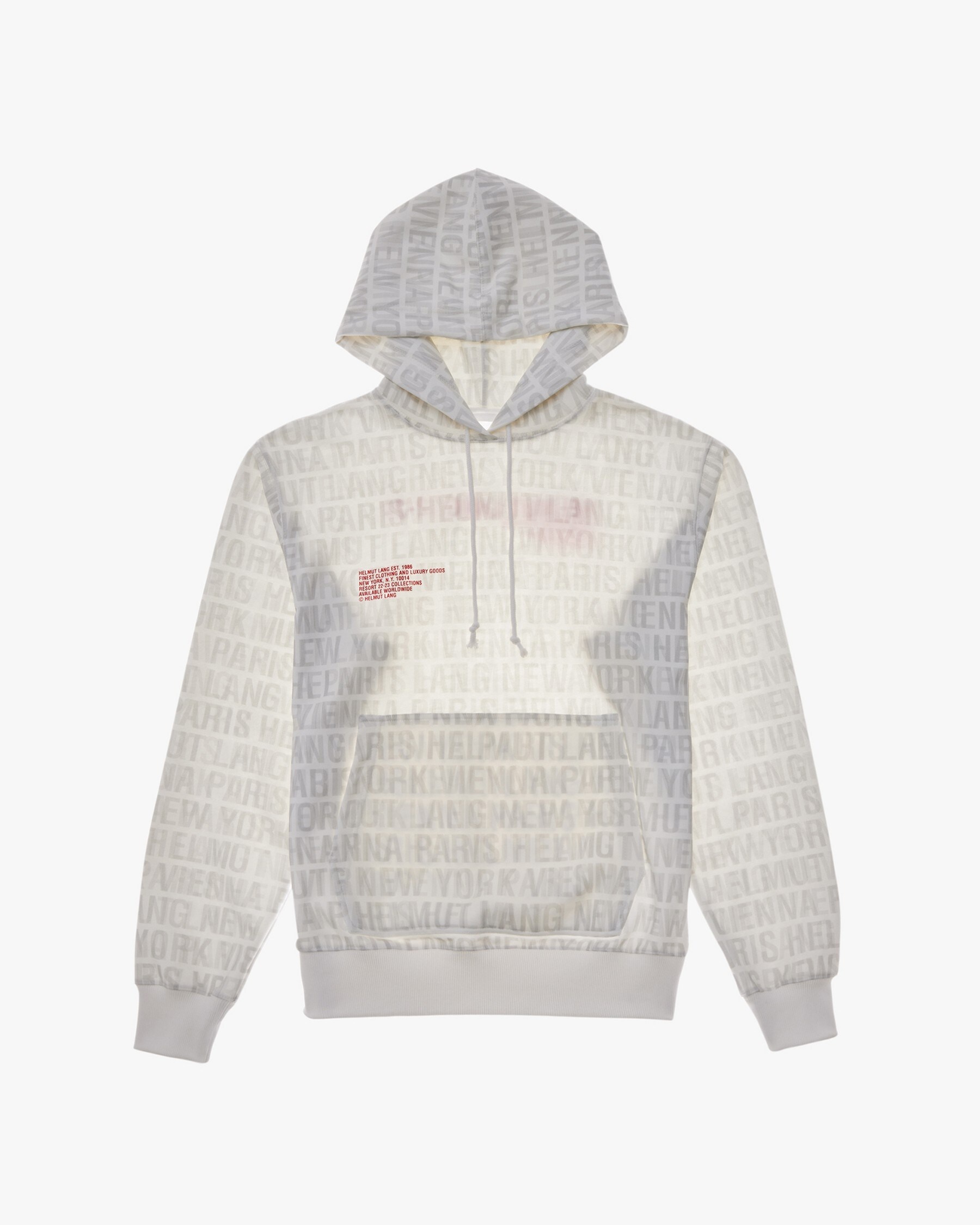 ALL OVER LOGO HOODIE - 1