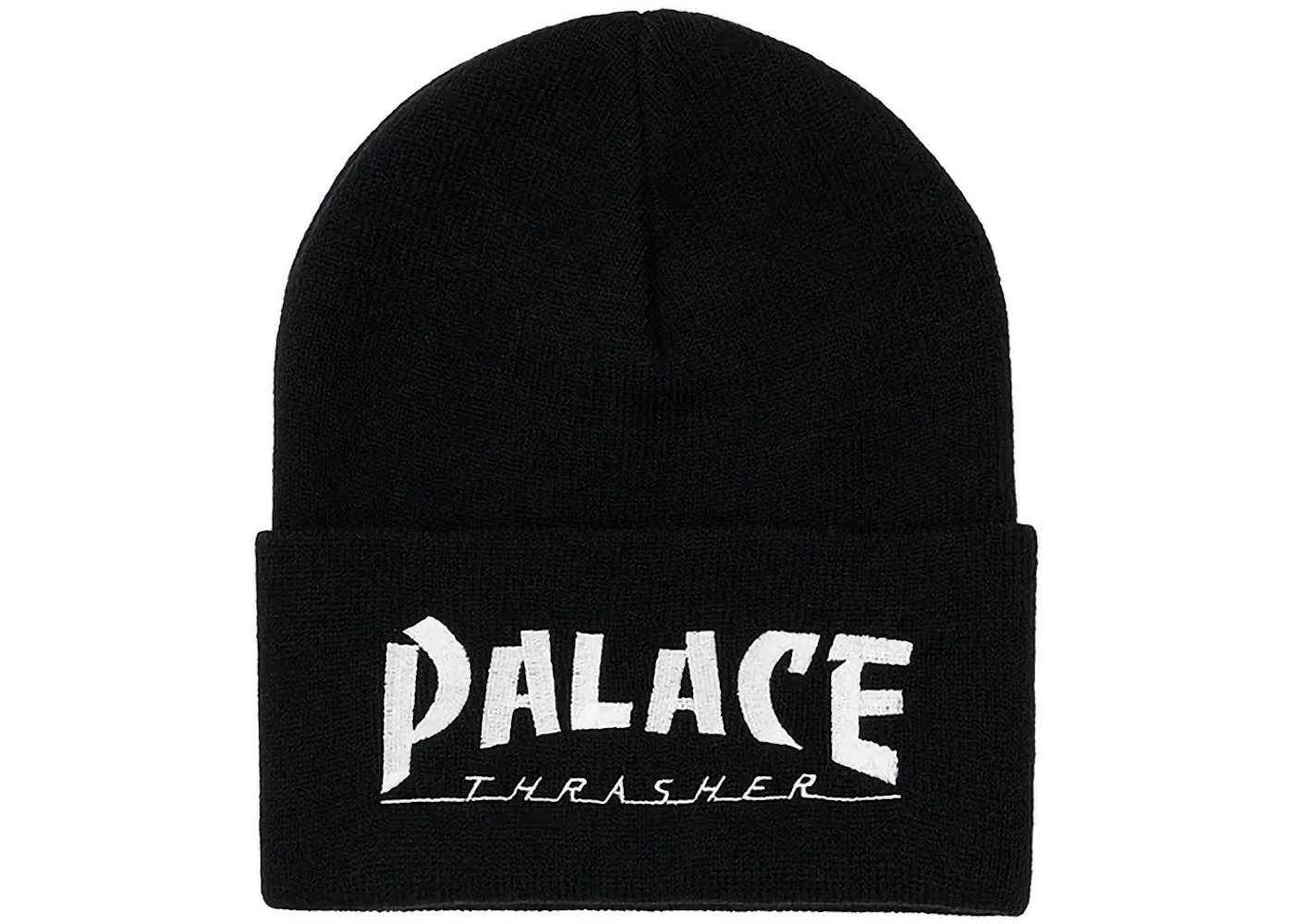 Palace x Thrasher Beanie Black - 1