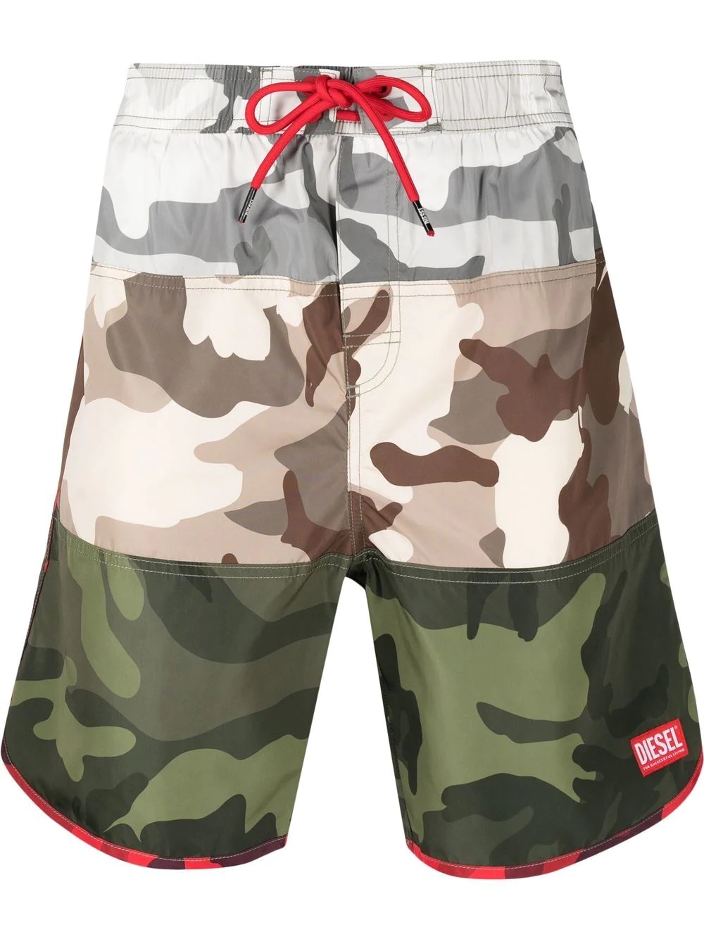 camouflage-pattern swim-shorts - 1