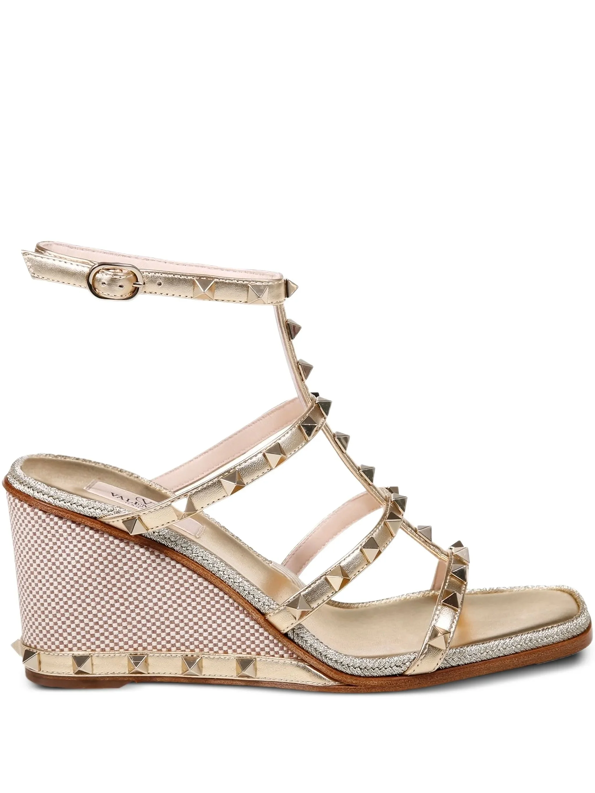 80mm studded wedge-heel sandals - 1