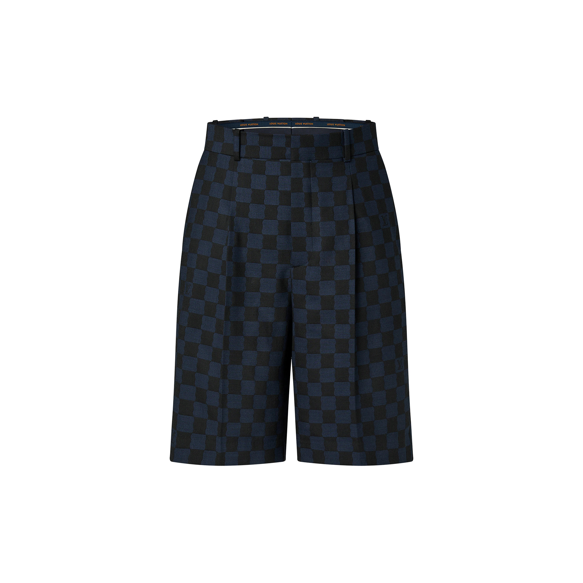 Wool Blend Drawstring Shorts - 1