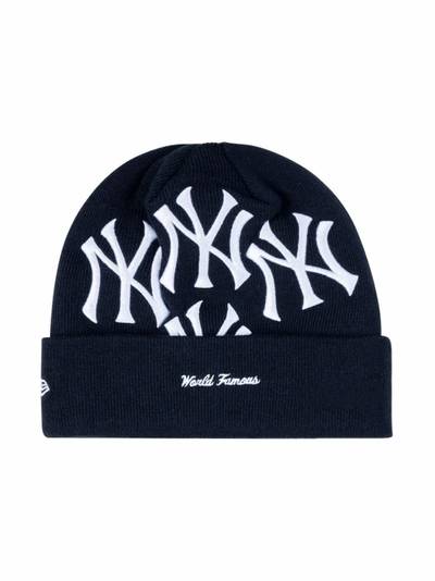 Supreme x New York Yankees x New Era Box Logo beanie "FW21" outlook