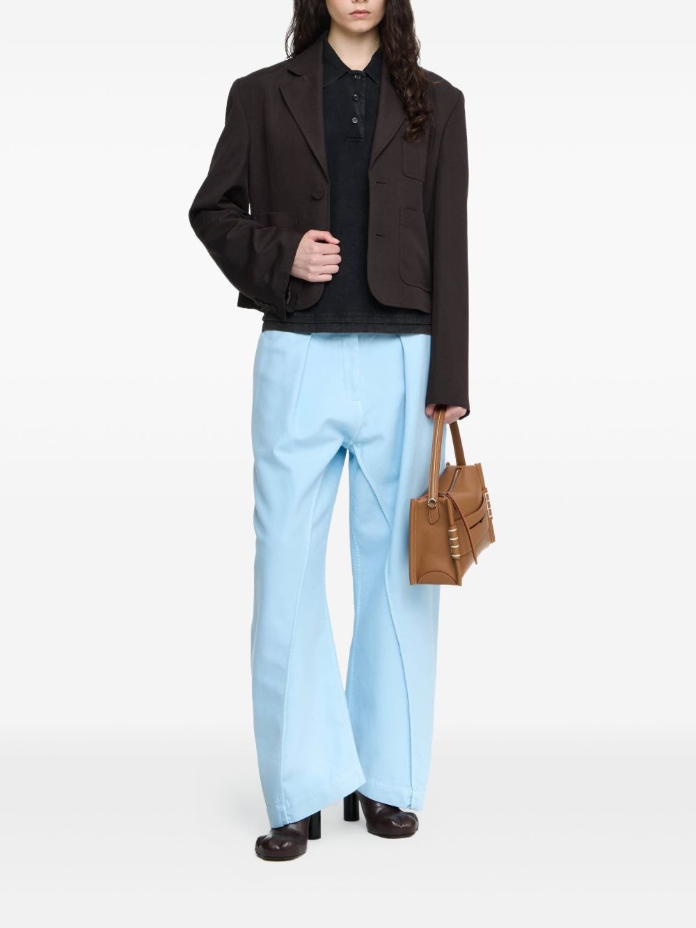 belted pocket jacket - 2
